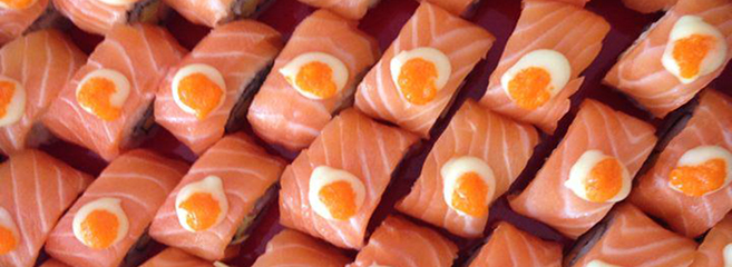 Salmon Cat, Yume plus sushi, ซูชิคุมะ ShuShi Kuma, จ่ามอส แซลม่อน ซีฟู๊ด, กินดิบ