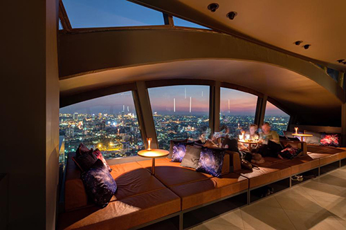 Midwinter, Dandelion Bake Studio, Cafe Reverie, Portobello &amp; Désiré, Level 50 by SEE FAH, Siam Yacht Club, Blue Sky, at Centara Grand, Mezzaluna Restaurant