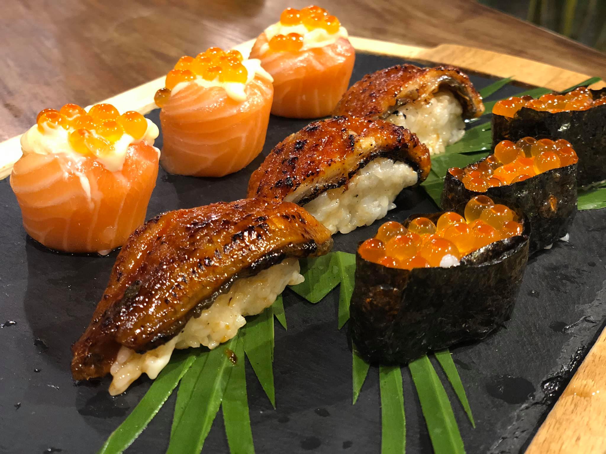 Jugemu, ข้าวปั้น, Sensei Ramen, SalmoniA, Masaru Sushi, TOMA sushi