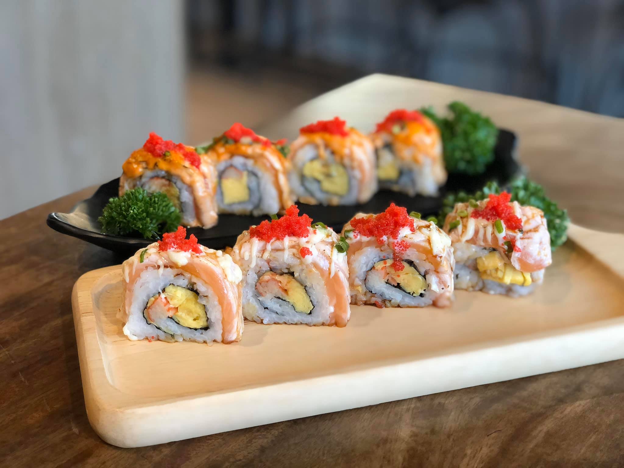 Jugemu, ข้าวปั้น, Sensei Ramen, SalmoniA, Masaru Sushi, TOMA sushi