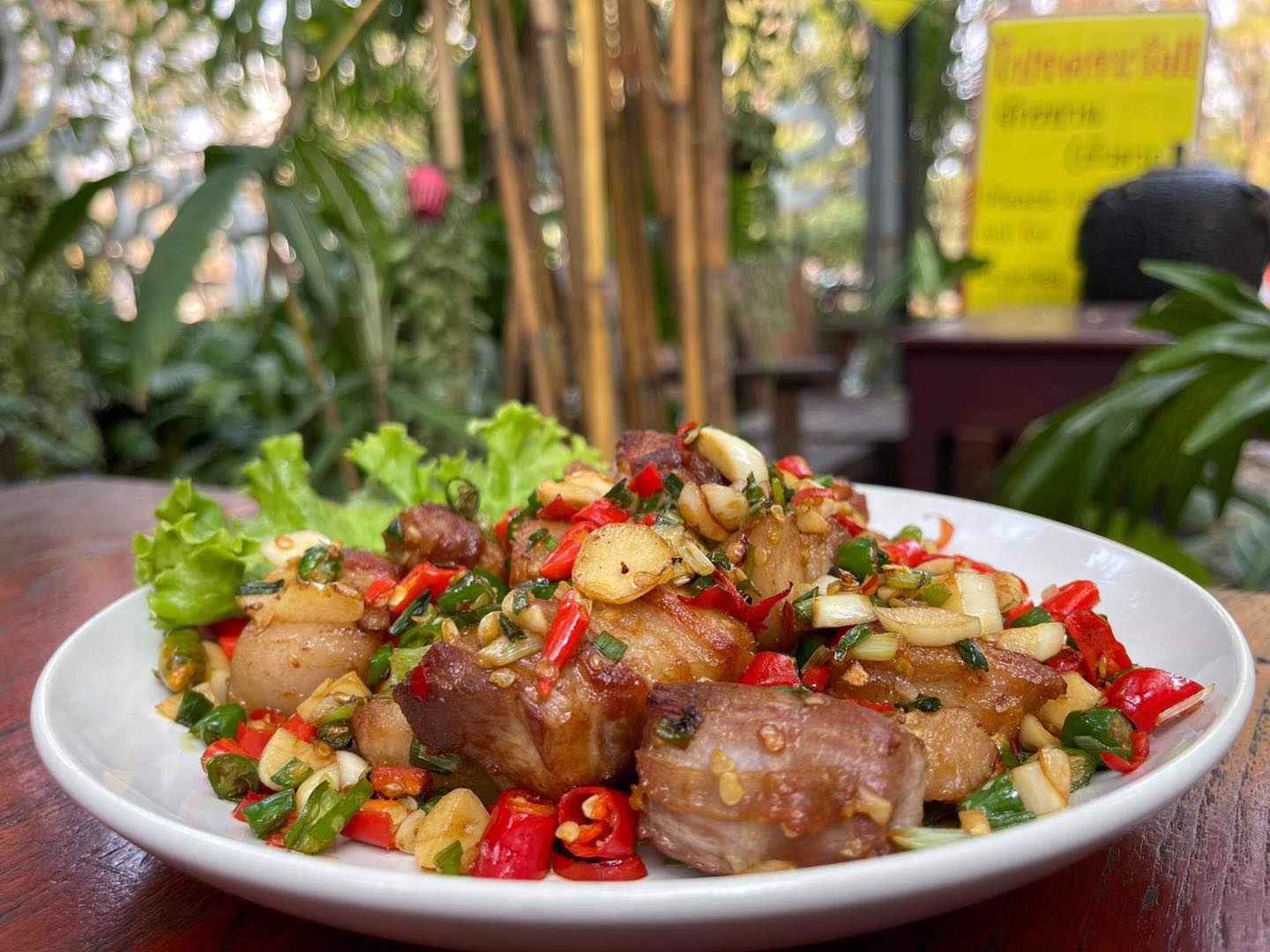 บ้านสวย ในสวน, Siam Brasserie , The Treehouse Nongchok, Natura Cafe, BaanNaiSuan Cafe&amp;Yoga, Patom, Portobello &amp; Désiré, ครัวบ้านสวนสุวรรณ, ร้านอาหารฐิตารีย์ สวนรถไฟ จตุจักร, บ้านสวน อบอวลรัก