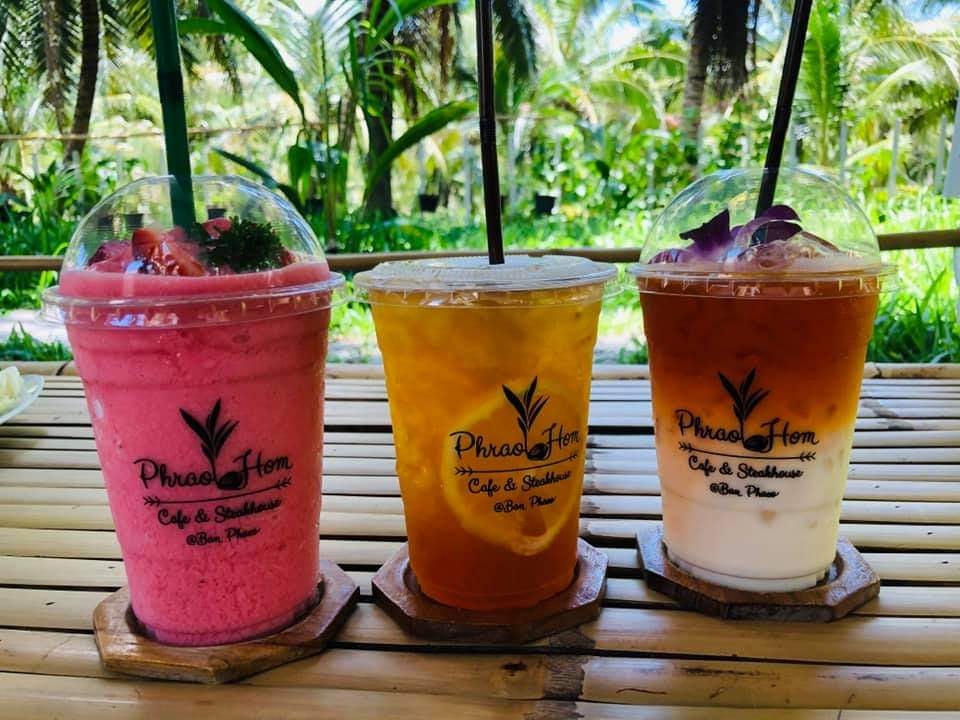 เรือนชายน้ำ Cafe&amp;Restaurant, ban.jingjo, See Sea Sun - แบบง่ายๆ, ขวัญข้าว ริเวอร์ไซด์, The sunflower cafe, KokoroCafe', FREJA Coffee &amp; Co, Rays River Cafe, Behind The Beans, พร้าวหอมคาเฟ่, Kinlamoon, House Cafe', บ้านสวนพาฝัน, La Bella Cafe, PakPap Cafe, ขมุน คาเฟ่ มหาชัย, Baanthaicafe, ดีกัน คาเฟ่, COCO CAFE'