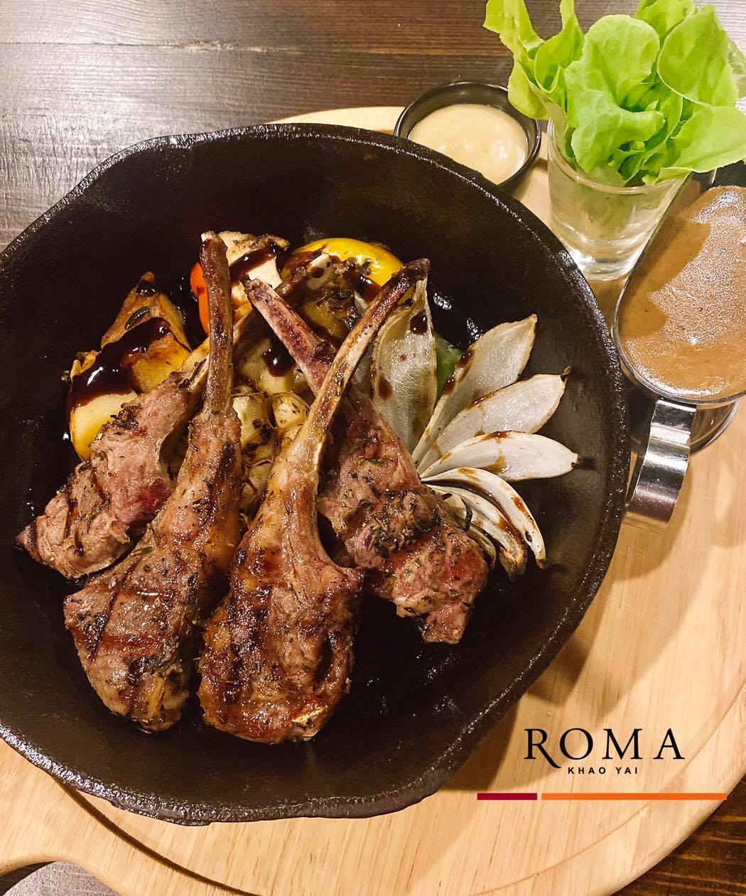 สเต๊ก 2 แคว เขาใหญ่, Vano's Steak, Bigger' Burger &amp; Steak, VinCotto, Studer Restaurant, Sireena Italian Restaurant, เชฟ สมพงษ์ ปากช่อง, ROMA Khaoyai, บ้านแม่สเต็กตัวพ่อ, Steak in Khaoyai, Prime 19