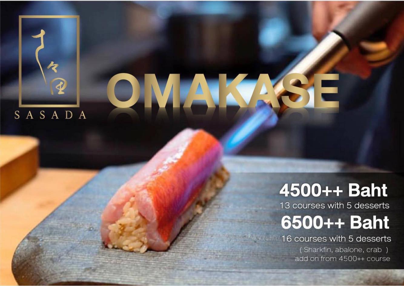 Sushi Koge, Tamaya Omakase, Restaurant Resonance, Momiji Omakase, JAV OMAKASE, KIMI SUSHI BAR, Kensho omakase, Nikuyama Bangkok, Mokuzou Juutaku, Mido Omakase, Cave IO, Mokusai House Bangkok, Sasada Omakase Restaurant