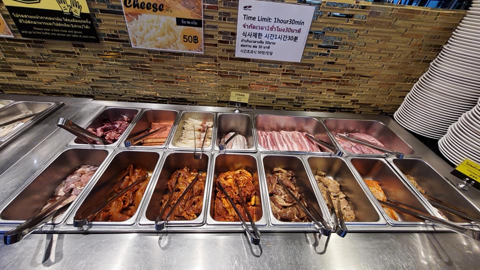 Gamsa_aree, Hana Korean BBQ, Yoon's Kitchen, Nene Korean BBQ Buffet, Kim's bbq, Saemaeul Thailand, Drum BBQ, Factory Buffet, GoGi SeKi, Seoul BBQ, Nammaejipthailand, The Tongkeungui, Seoul Garden, Kwang Han Roo, Jeju BBQ 제주 บุฟเฟ่ต์ปิ้งย่างเกาหลี, Palsaik Thailand, Kokinaemsae