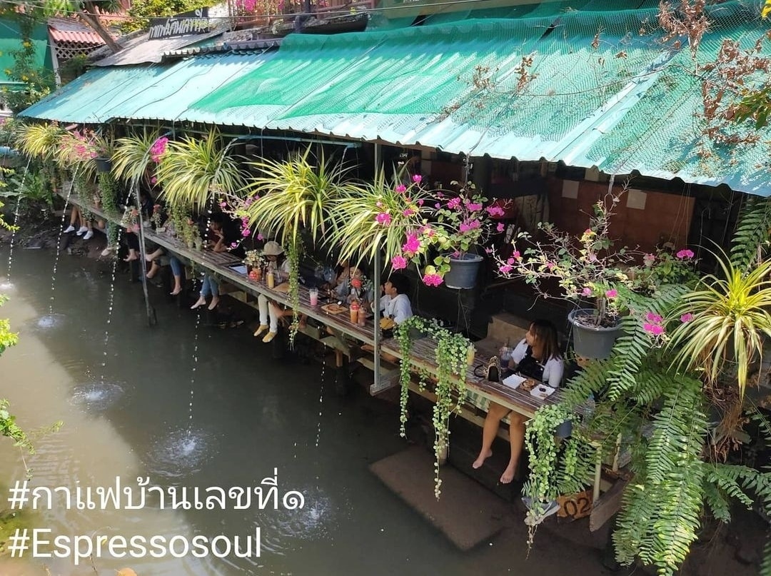 รำไร, ธรรมชาติโอชา, Rangnok Cafe&amp;Bar, บ้านท่าน้ำนนท์ Chaopraya antique Cafe, THE COUSIN, เพลิน Zaab Cafe, สายน้ำคาเฟ่ เกาะเกร็ด, สวนกู เดอะคาเฟ่, กาแฟบ้านเลขที่ ๑, 5522cafe, Rongsi Studio, คลองอ้อมคาเฟ่, คาเฟ่บ้านเฮีย