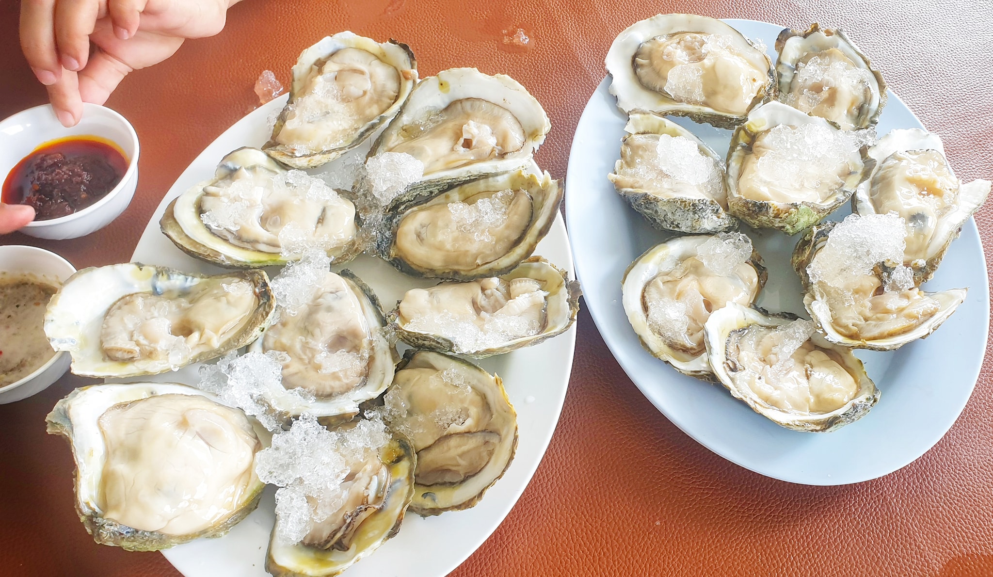 บ้านโพธิ์ริเวอร์ไซด์, ร้านอาหารมธุรสเรือนแพ, Baan Melon Desert, ร้านบ้านเบญฯ, บ้านปูกรรเชียง, ร้านกุ้งนาง, ร้านชวนมา ริมแม่น้ำบางปะกง, ครัวแม่ส้มเกลี้ยง, ครัวปลาเถื่อน, แพเคียงน้ำ, ลุงตีฟและยาย, รวยเรือนแพ, เอกเขนก, ชัยครับ, แพพยงค์ ริมน้ำ, 111/11 บ้านริมคลอง, มีน้ำ มีปลา cafe&amp;restaurant