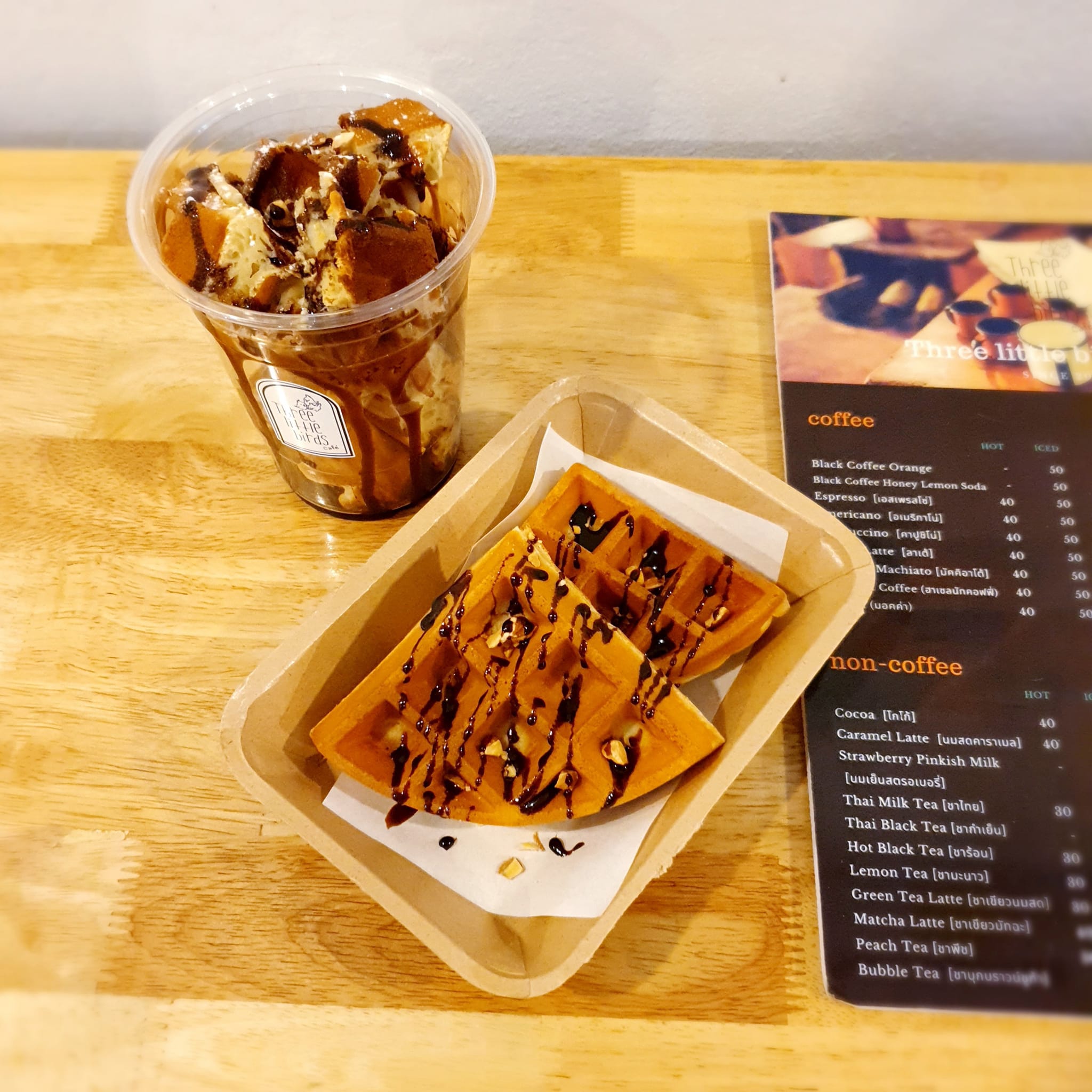 Flinders Street Cafe, Simplycafebkk, Neighbor cats koff bar, Bunnierista, Blend cafe, Hatchery, SEVENDAYS cafe & bakehouse, Smith & Rabbit Cuisine