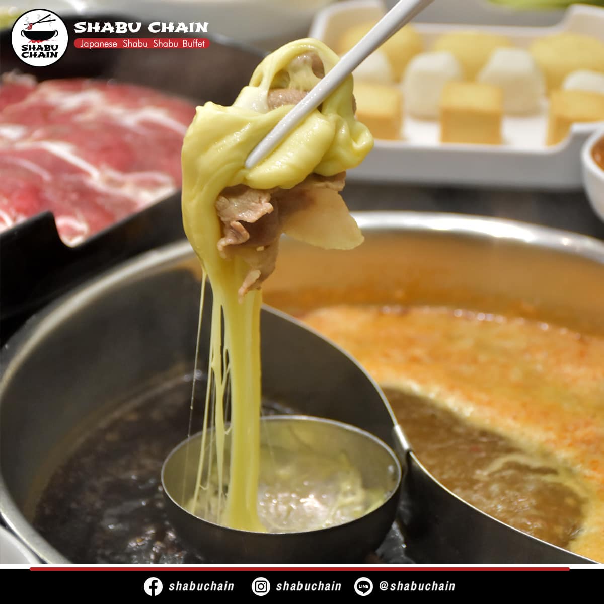 Shabu Square, Shabu-Suki, Penguin Eat Shabu, Neo Suki, Shabu Chain, RUN SHABU RUN, Yuzu Suki ゆずすき mega bangna