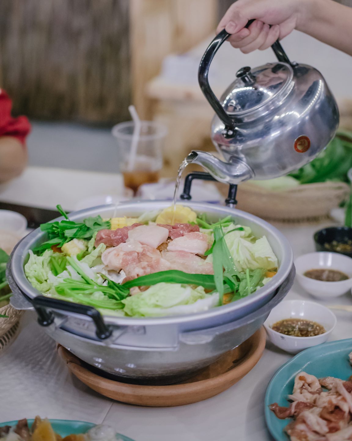 Everyday mookrata & cafe, นั่งปิ้ง หมูกระทะ, Sky grill หมูกระทะ, อารียา หมูกระทะ สาขา 3 รูฟท็อป, หมูกระทะคนรวย, หมูหมึกกุ้ง, Bargyuu, ปิ้งเนย บุฟเฟ่ต์ปิ้งย่างกระทะร้อน อโศก on-the-roof