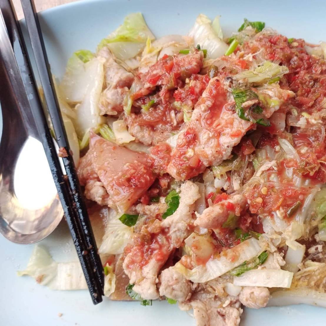 ก๋วยเตี๋ยวผัดงี่เง่า at เจ๊เบญ โอเดี้ยน, ร้านฮั้นโภชนา, เจ๊เฮี้ยง ก๋วยเตี๋ยวลูกชิ้นปลา ตลาดน้อย, ข้าวต้มปลาตลาดน้อย, Baan Chim Cha, อาฉีไก่ทอด, มานพ สุกี้รถกระบะ, แดงราชาหอยทอด, โจ๊ก เจ๊หมวยเกี้ย-ดั้งเดิม, เป็ดตุ๋นเจ้าท่า, ซี่โครงปราณ, คุณปุ๊กะหรี่ปั๊บ ณ ตลาดน้อย, แต้เล่าจิ้นเส็ง, Li Bing Waffle Parlour, Mana Craft, Jap Bread ตลาดน้อย, ฮงเซียงกง