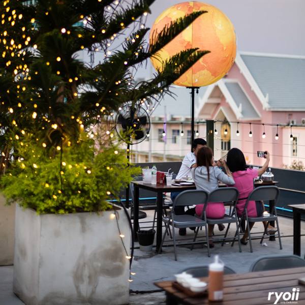 Everyday mookrata & cafe, นั่งปิ้ง หมูกระทะ, Sky grill หมูกระทะ, อารียา หมูกระทะ สาขา 3 รูฟท็อป, หมูกระทะคนรวย, หมูหมึกกุ้ง, Bargyuu, ปิ้งเนย บุฟเฟ่ต์ปิ้งย่างกระทะร้อน อโศก on-the-roof