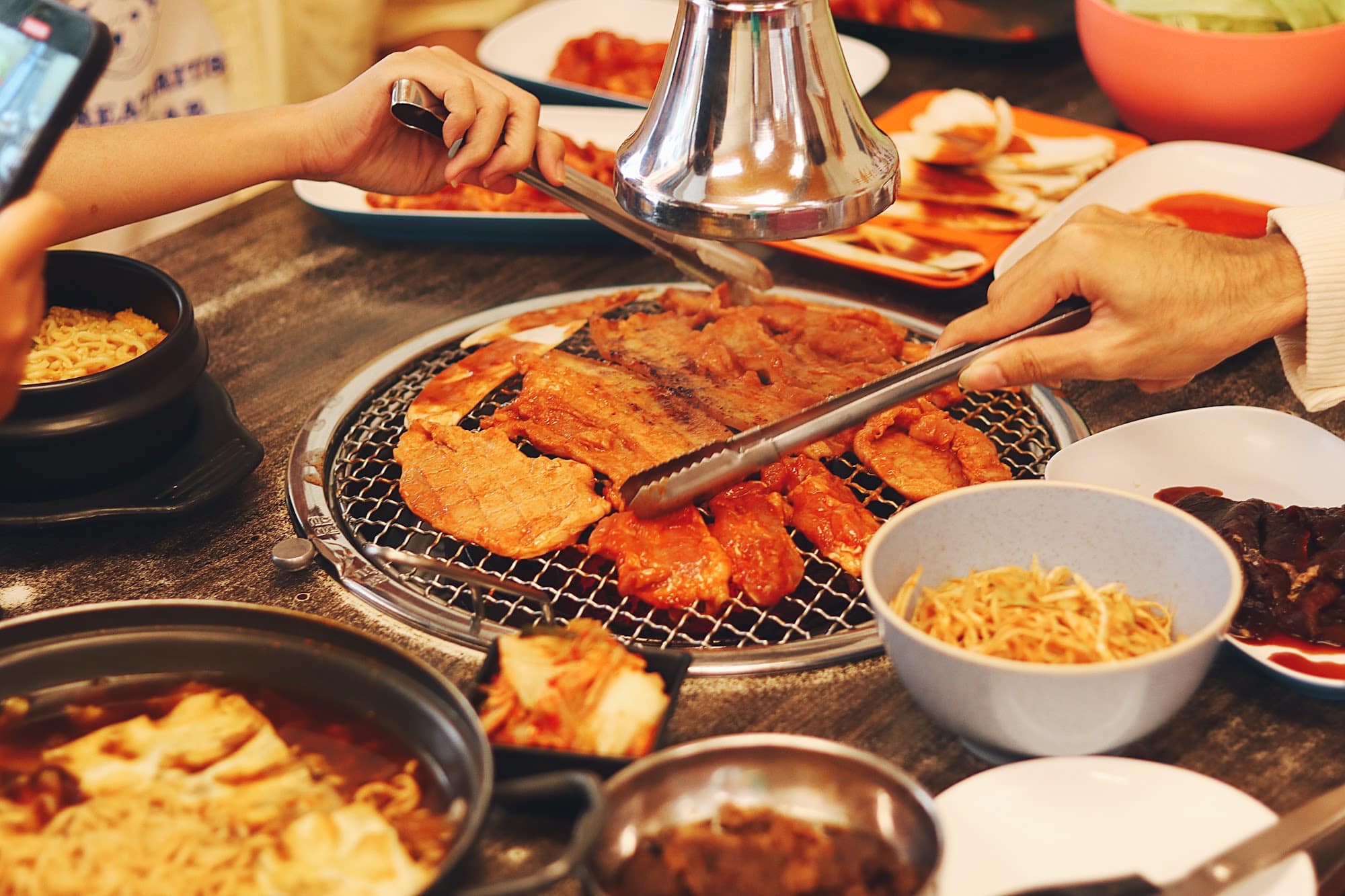 Gamsa_aree, Hana Korean BBQ, Yoon's Kitchen, Nene Korean BBQ Buffet, Kim's bbq, Saemaeul Thailand, Drum BBQ, Factory Buffet, GoGi SeKi, Seoul BBQ, Nammaejipthailand, The Tongkeungui, Seoul Garden, Kwang Han Roo, Jeju BBQ 제주 บุฟเฟ่ต์ปิ้งย่างเกาหลี, Palsaik Thailand, Kokinaemsae