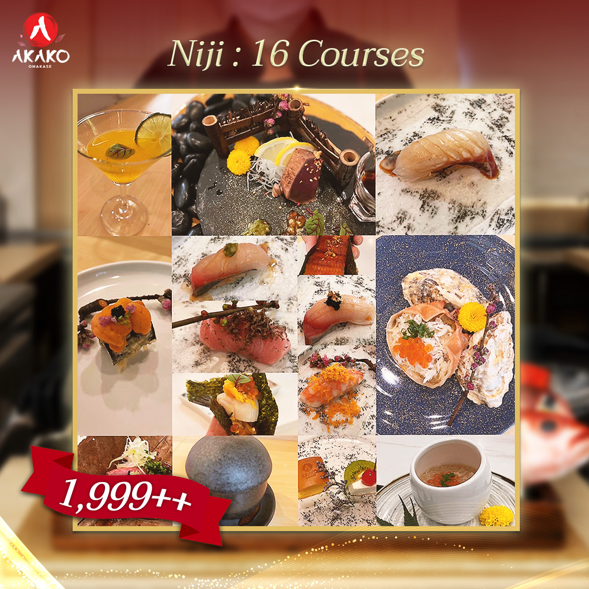 Kozue Omakase, Koko Japanese Restaurant, Karawa Omakase, Shibui Omakase ชิบูอิ, Shoko Omakase, Mono Sei Omakase, Akako Omakase, MASA - Otaru Masazushi, Homura Wagyu Omakase, Umi Gaysorn Village, Shinsei Authentic Sushi, HOSHI JAPANESE RESTAURANT สาขาพระราม 6, Ichika Omakase