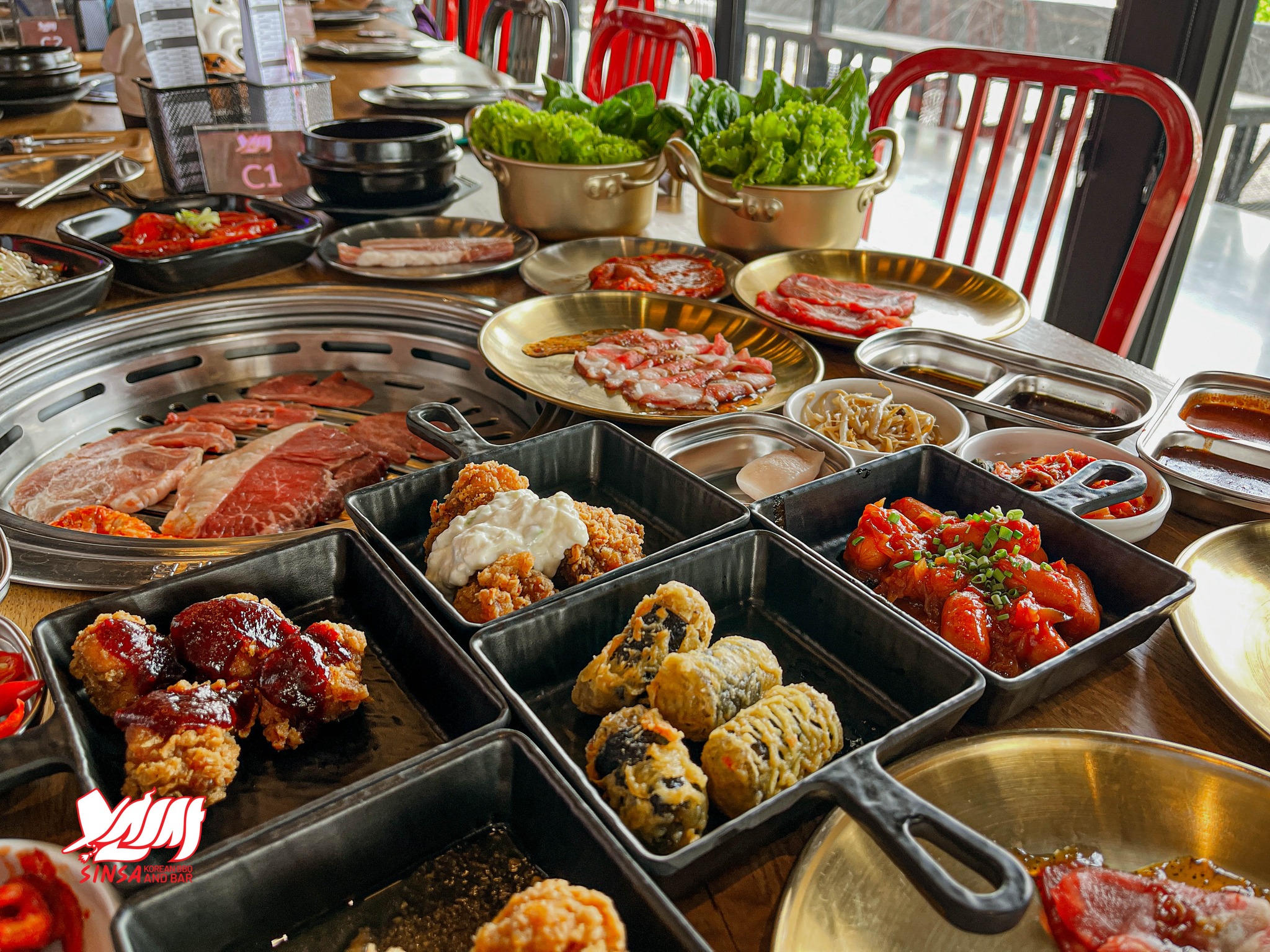 อร่อยติ่มซำ สุกี้สไตล์ฮ่องกง, Happy Suki, จ้าวเนื้อ บุฟเฟ่ต์ เนื้อย่างกระทะร้อน, โชคชัย 4 ปากซอย 33, กังนัม บุฟเฟ่ต์เกาหลี, Lucky BBQ, Nene Korean BBQ Buffet, ซูวอนซองบาร์บีคิว, ตั้งเตา หมูกระทะบุฟเฟ่ต์เลี่ยงเมืองนนท์, คุณเปิ้น หมูกระทะ