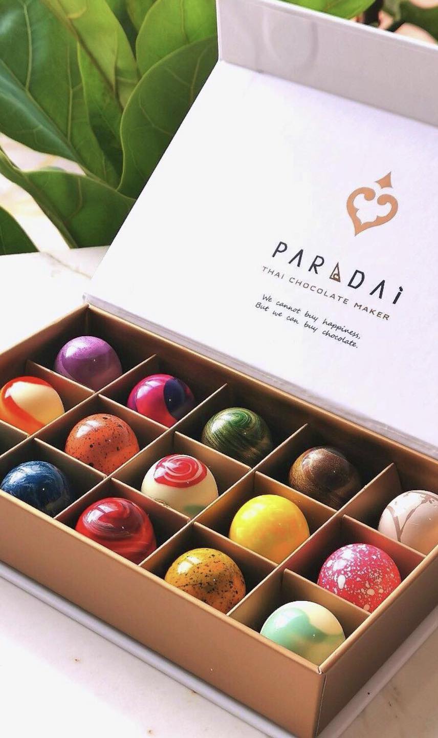 The Chocolate Factory, เยิ้ม ช็อกโกแลต - YERM​ Chocolate, PARADAi, Noir Craft Chocolate Bar, Katie Chocolaterie, PEAK Chocolate Passionist, Royce' Chocolate Thailand