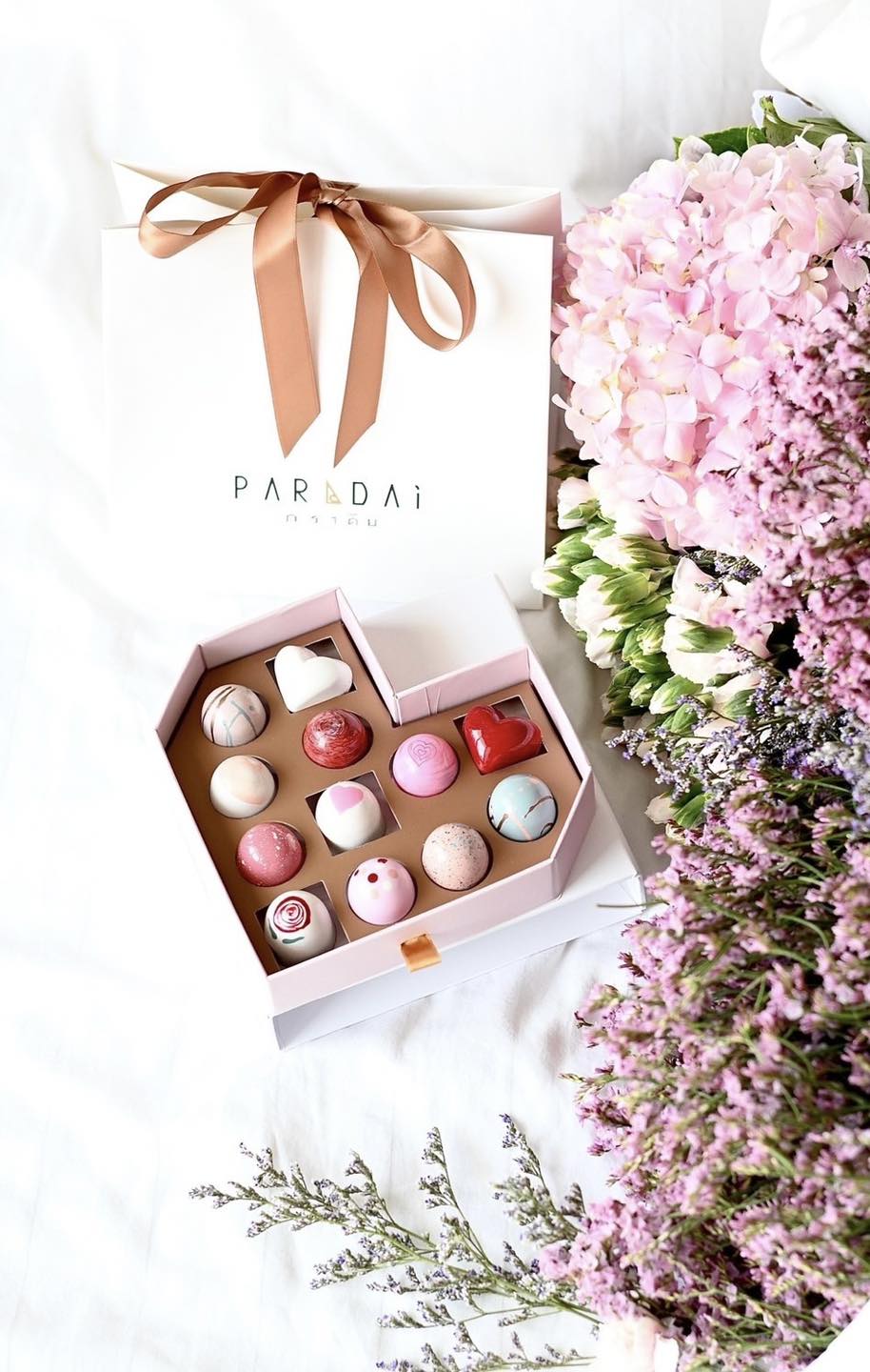 The Chocolate Factory, เยิ้ม ช็อกโกแลต - YERM​ Chocolate, PARADAi, Noir Craft Chocolate Bar, Katie Chocolaterie, PEAK Chocolate Passionist, Royce' Chocolate Thailand