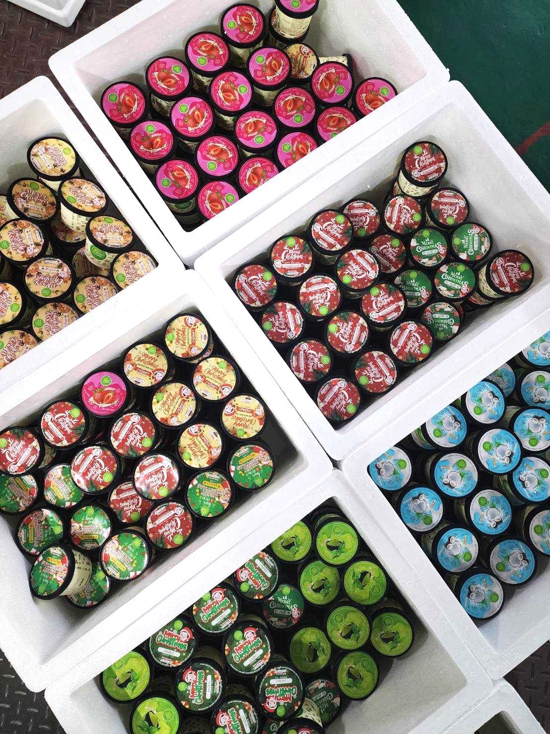 มหาชัยไอศกรีม, พัชชาไอศครีมกะทิ, หวานลิ้นไอติมทรงเครื่อง, M'scream, ฟู่ฟู่ ไอติมกะทิ, ไผ่ทองไอสครีม, ไอศกรีมทิพย์รส