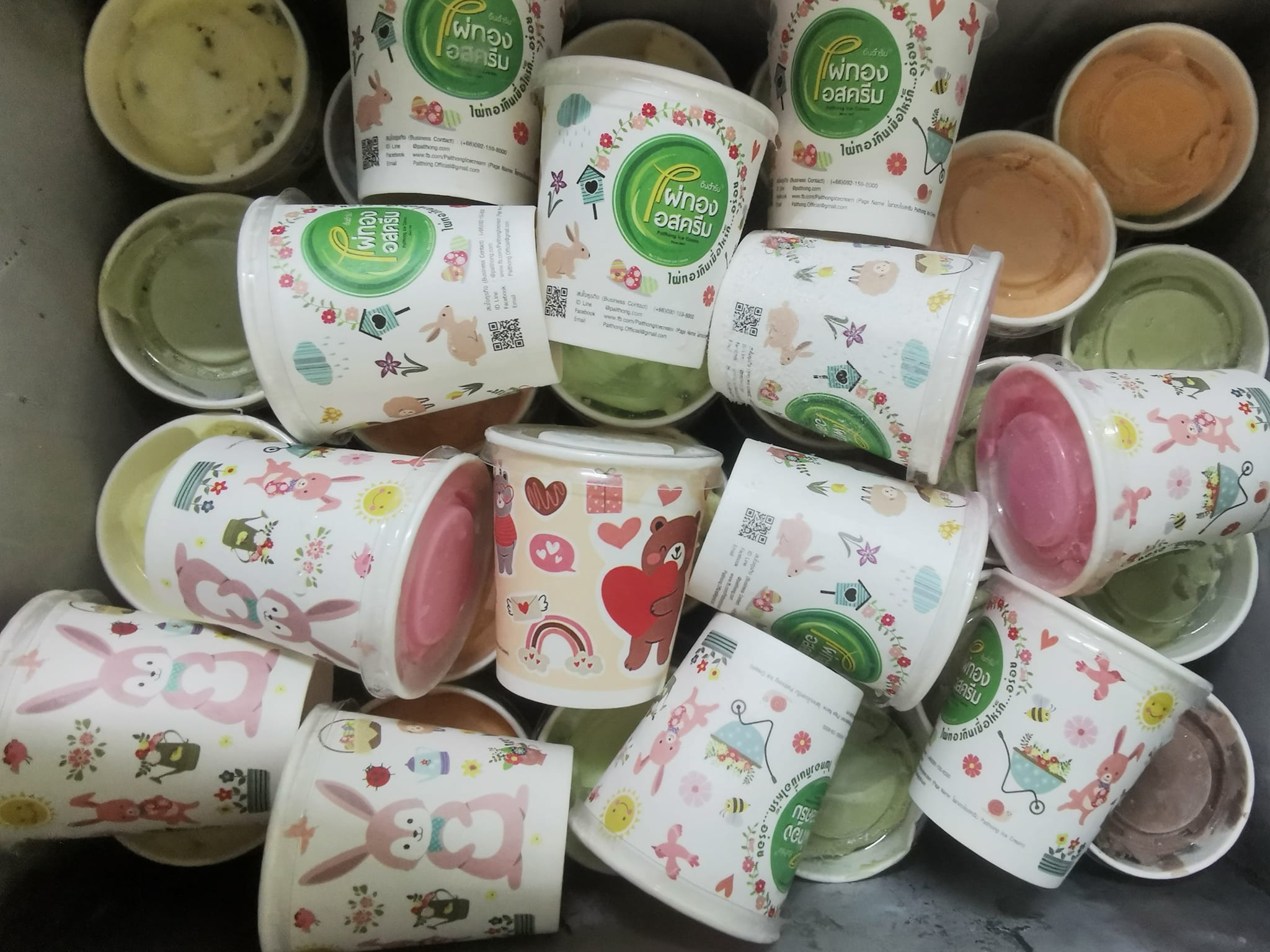 มหาชัยไอศกรีม, พัชชาไอศครีมกะทิ, หวานลิ้นไอติมทรงเครื่อง, M'scream, ฟู่ฟู่ ไอติมกะทิ, ไผ่ทองไอสครีม, ไอศกรีมทิพย์รส