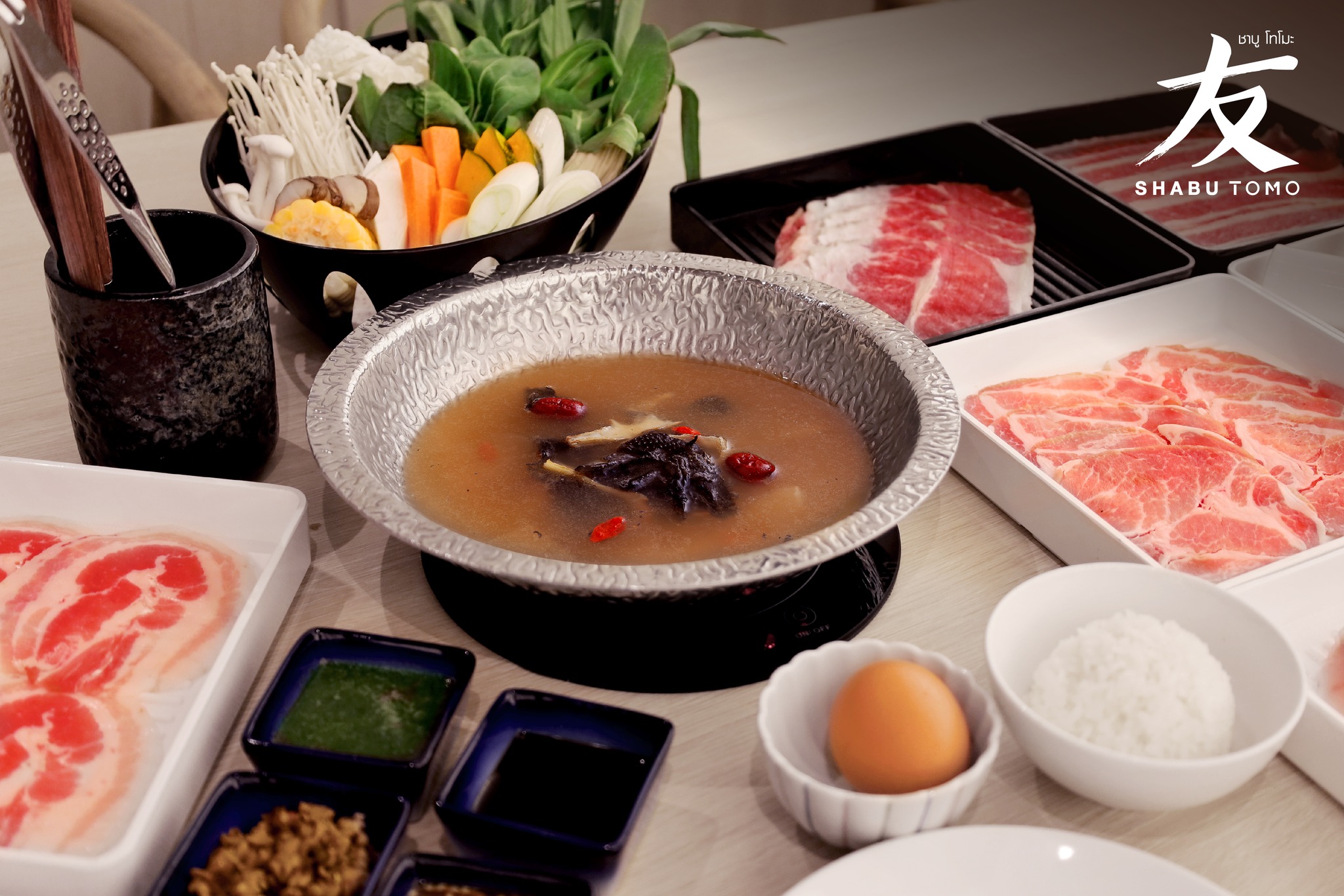 Shabu Tomo, Shiroku Shabu, Peak Shabu, FUFU SHABU, สาขา Empire Tower, KATEI SHABU, Izakaya En, Shuu Shabu, สาขา เดอะพรอมานาด รามอินทรา, Treasure Beef Shabu, Hai Shabu