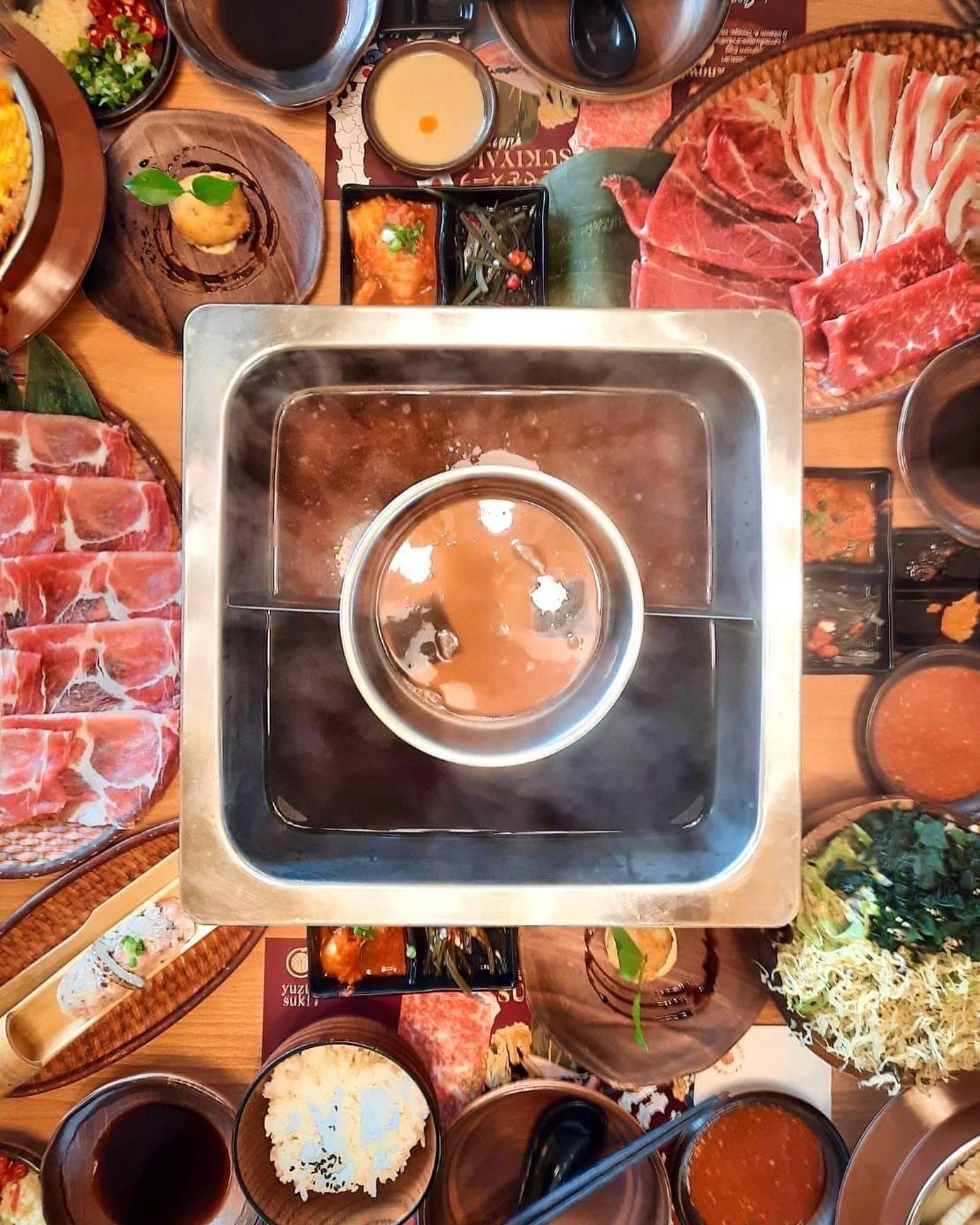 Shabu Square, Shabu-Suki, Penguin Eat Shabu, Neo Suki, Shabu Chain, RUN SHABU RUN, Yuzu Suki ゆずすき mega bangna