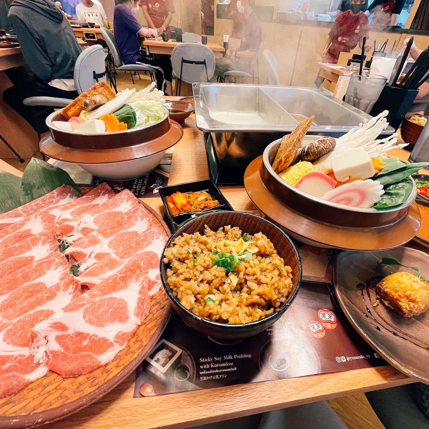 Shabu Square, Shabu-Suki, Penguin Eat Shabu, Neo Suki, Shabu Chain, RUN SHABU RUN, Yuzu Suki ゆずすき mega bangna