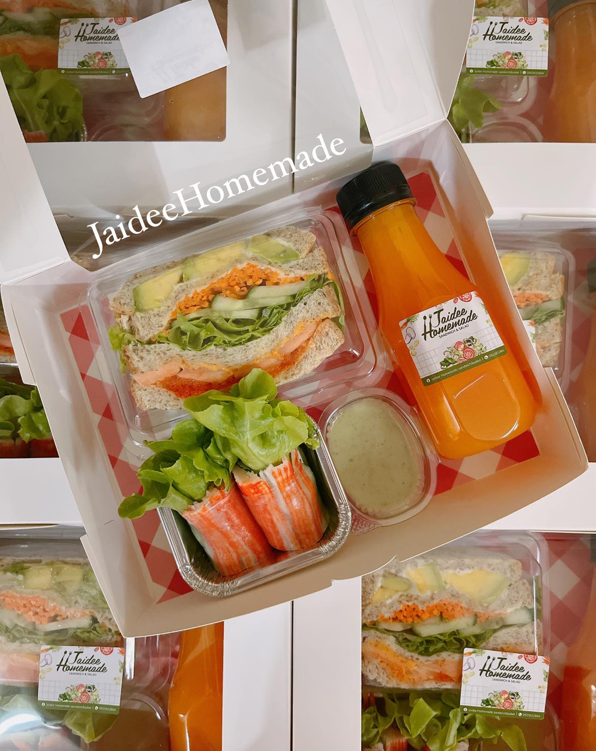 Muibakery, กินดี อยู่ดี by foreste cafe, The Waffle, Snack food.shop, Snackbox Monchanok, ไออุ่น, บ้านทองม้วน, Jaidee Homemade, ชื่นจิต chuenchit, Nara Snack Box - รับจัดเบรค, ว่าหรอย-waroi, KIN.D