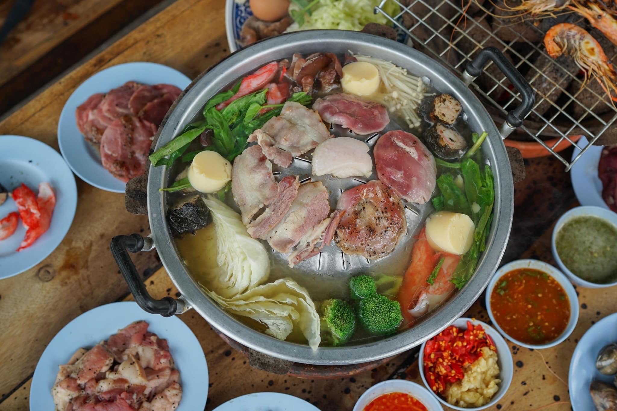 ดีดี หมูกะทะ, เป๋าตุงกุ้งย่าง, Fukuro Yakiniku สาขาม.รังสิต, ShabuMore, ทวีโชคหมูกะทะ