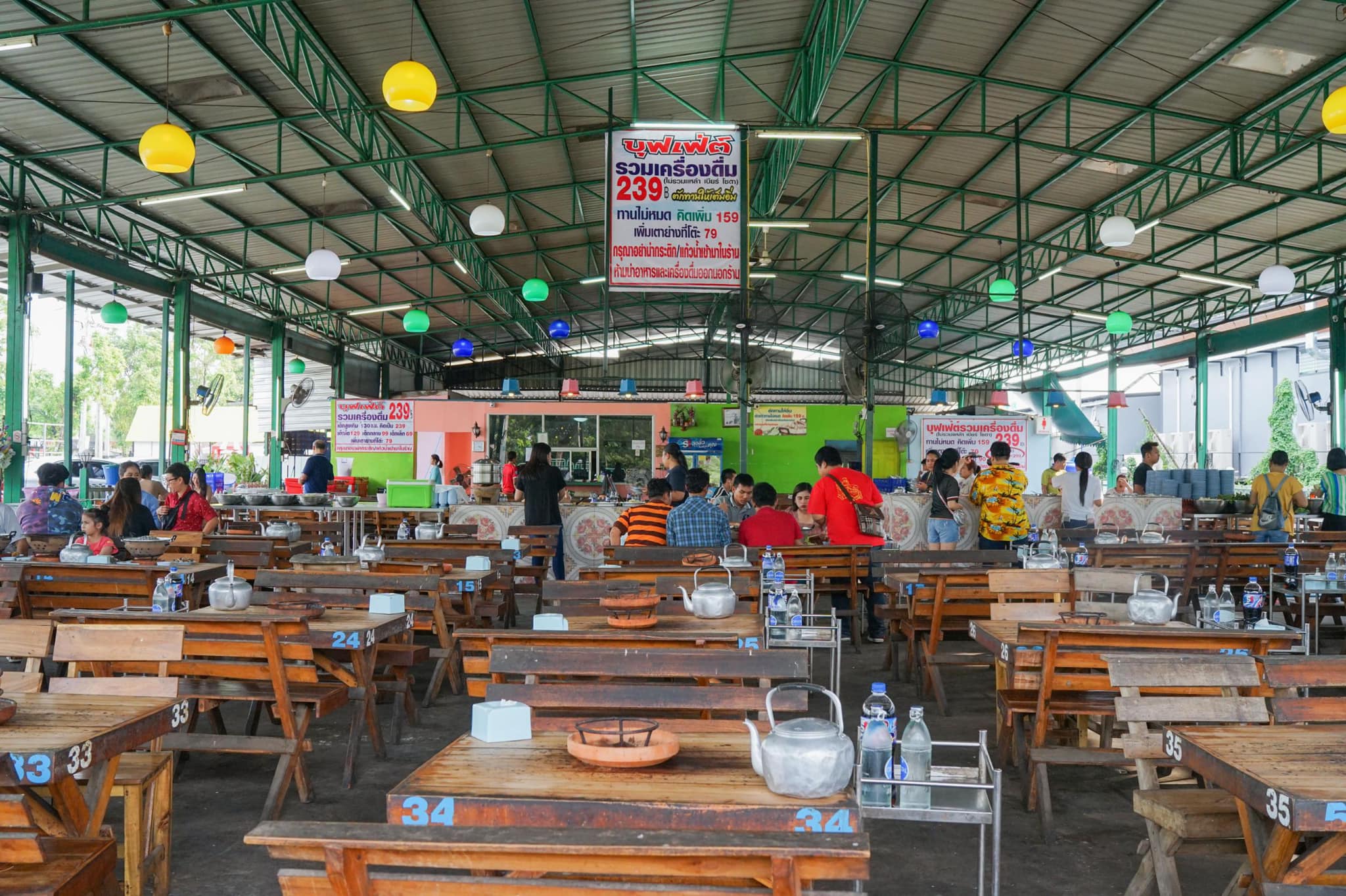 ดีดี หมูกะทะ, เป๋าตุงกุ้งย่าง, Fukuro Yakiniku สาขาม.รังสิต, ShabuMore, ทวีโชคหมูกะทะ