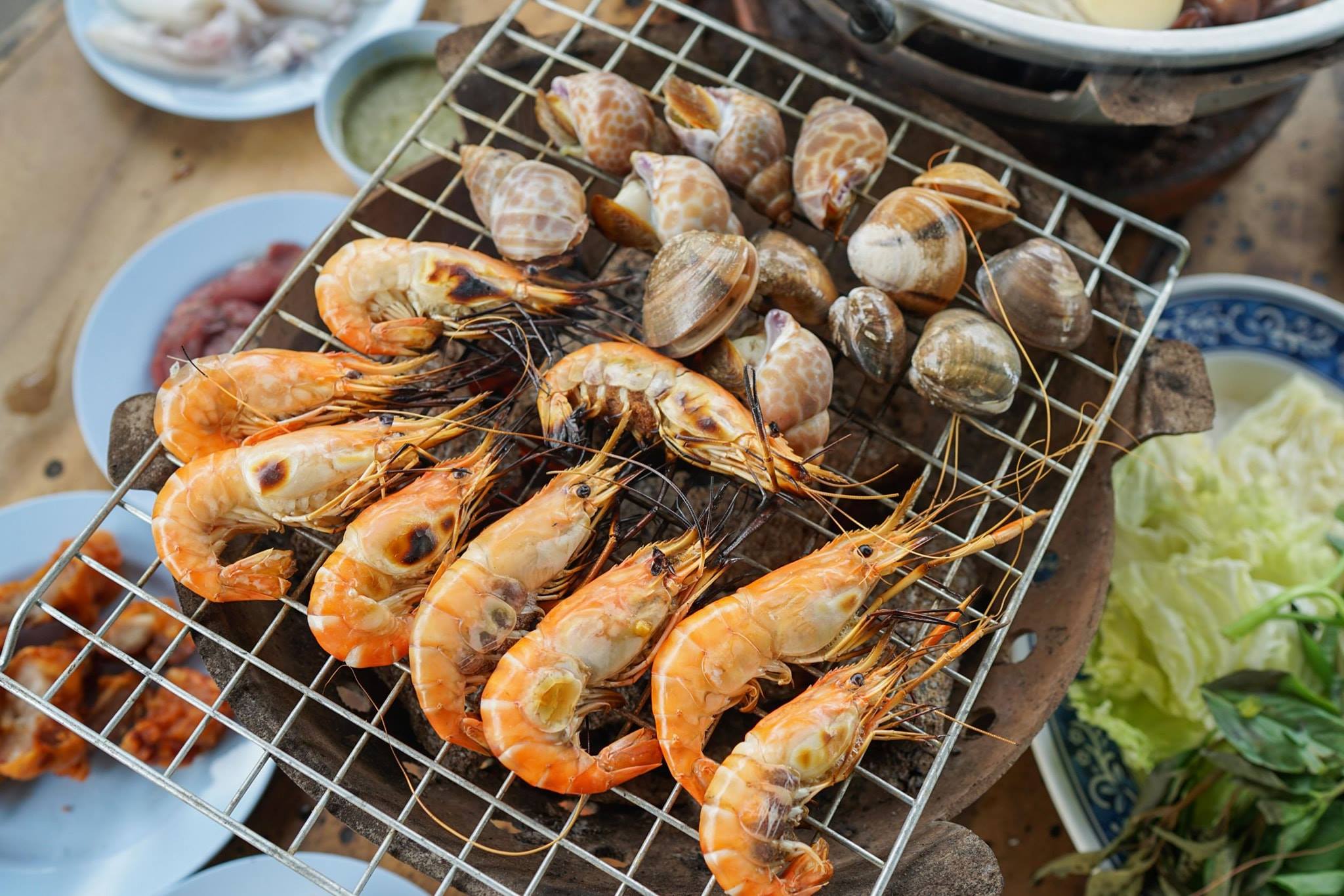 ดีดี หมูกะทะ, เป๋าตุงกุ้งย่าง, Fukuro Yakiniku สาขาม.รังสิต, ShabuMore, ทวีโชคหมูกะทะ