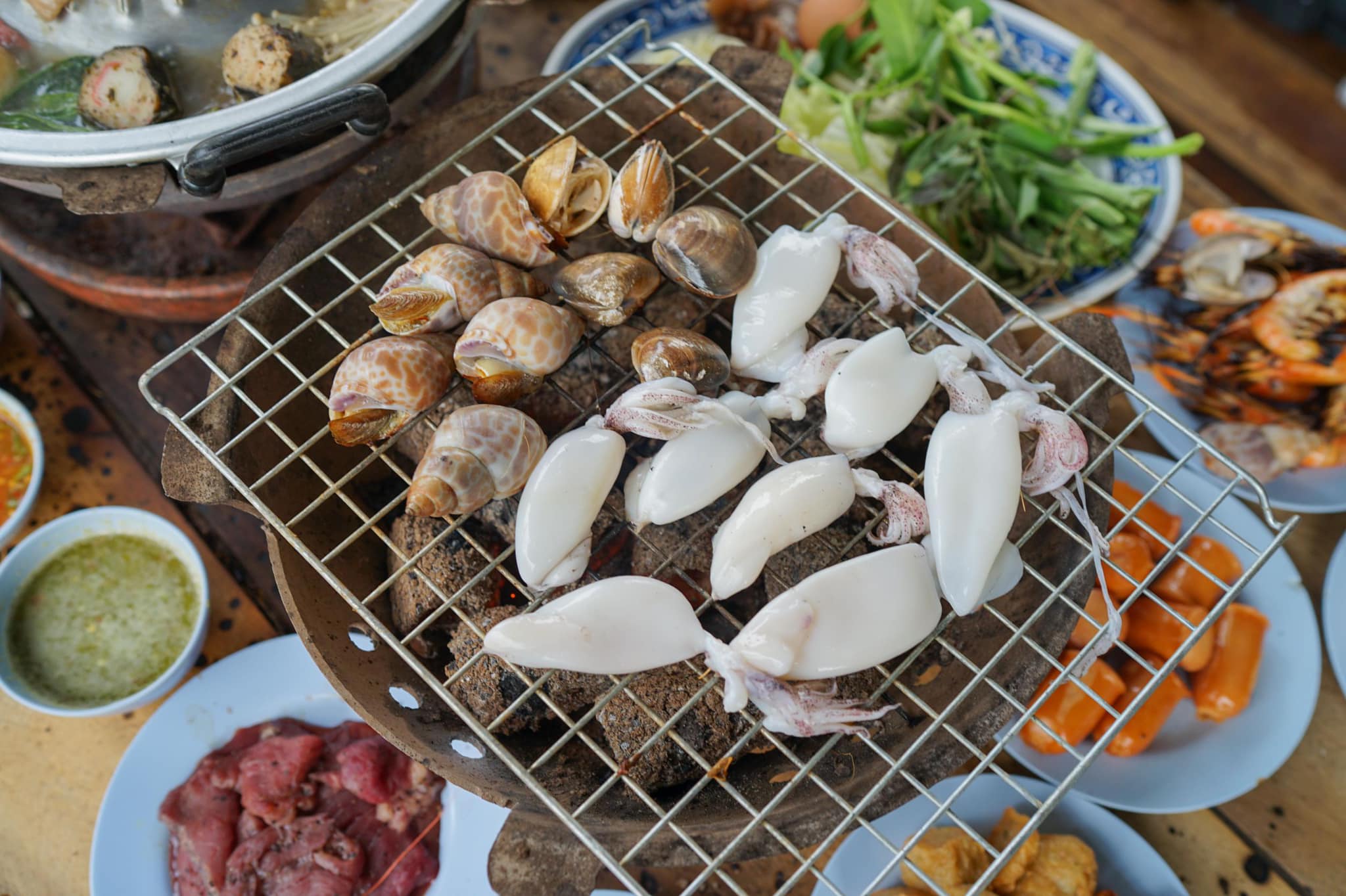 ดีดี หมูกะทะ, เป๋าตุงกุ้งย่าง, Fukuro Yakiniku สาขาม.รังสิต, ShabuMore, ทวีโชคหมูกะทะ