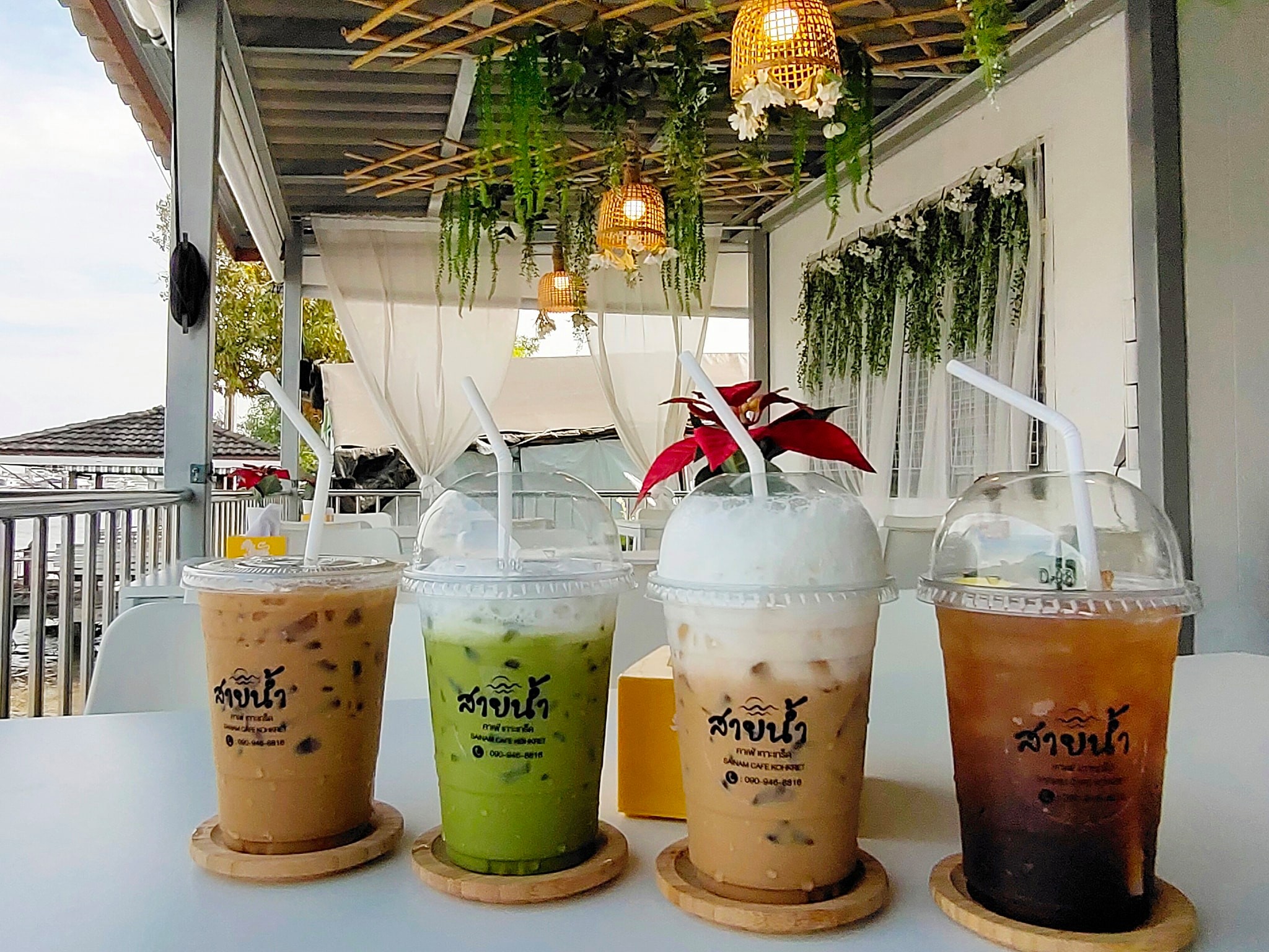 รำไร, ธรรมชาติโอชา, Rangnok Cafe&amp;Bar, บ้านท่าน้ำนนท์ Chaopraya antique Cafe, THE COUSIN, เพลิน Zaab Cafe, สายน้ำคาเฟ่ เกาะเกร็ด, สวนกู เดอะคาเฟ่, กาแฟบ้านเลขที่ ๑, 5522cafe, Rongsi Studio, คลองอ้อมคาเฟ่, คาเฟ่บ้านเฮีย