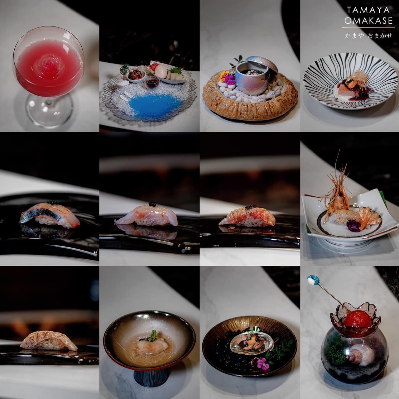 Jikasei B, NOWAKI BKK ノワキ, Sushi Yorokobu Bkk 鮨㐂, Ryuzu Omakase, Tamaya Omakase, Momiji Omakase, Mido Omakase