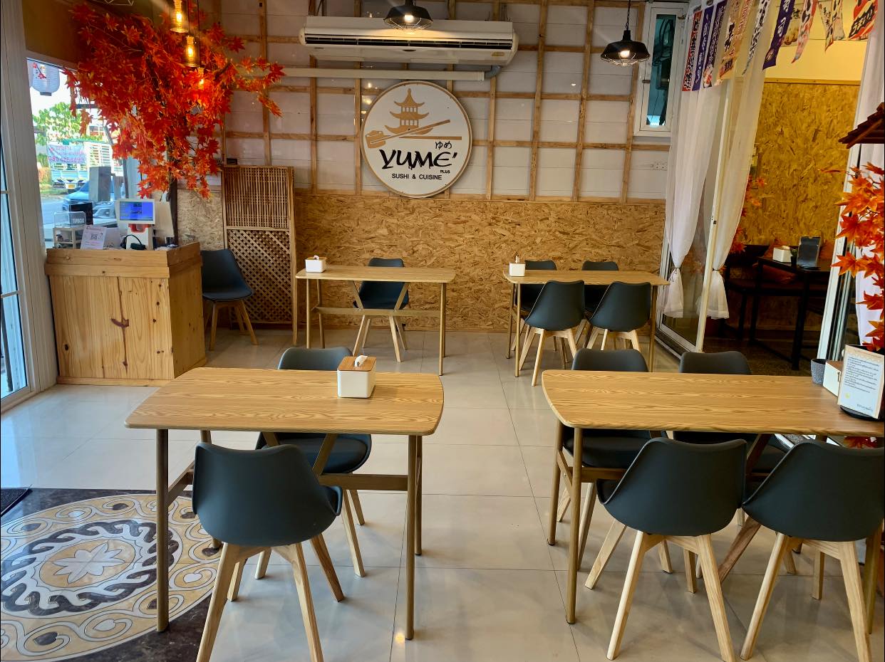 Salmon Cat, Yume plus sushi, ซูชิคุมะ ShuShi Kuma, จ่ามอส แซลม่อน ซีฟู๊ด, กินดิบ