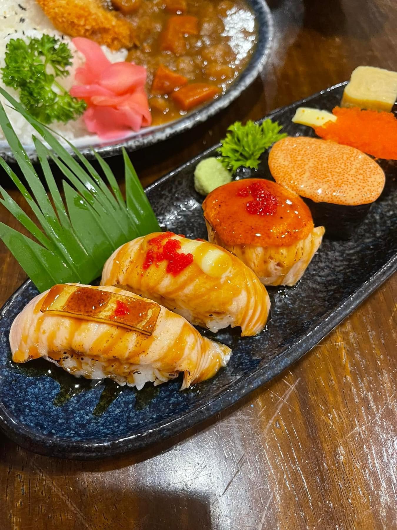 Salmon Cat, Yume plus sushi, ซูชิคุมะ ShuShi Kuma, จ่ามอส แซลม่อน ซีฟู๊ด, กินดิบ