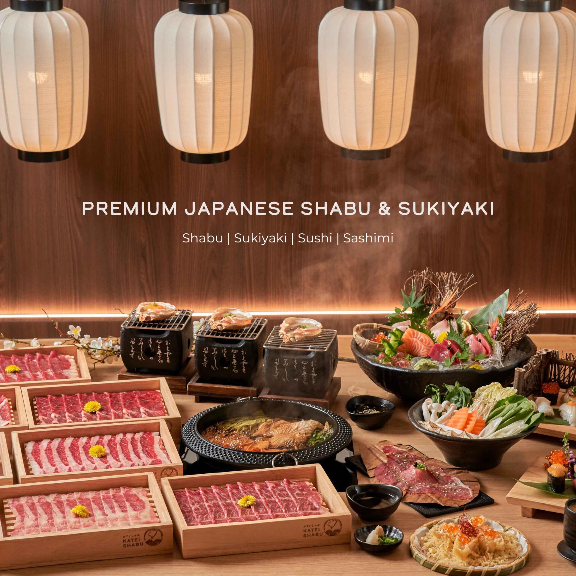 Shabu Tomo, Shiroku Shabu, Peak Shabu, FUFU SHABU, สาขา Empire Tower, KATEI SHABU, Izakaya En, Shuu Shabu, สาขา เดอะพรอมานาด รามอินทรา, Treasure Beef Shabu, Hai Shabu