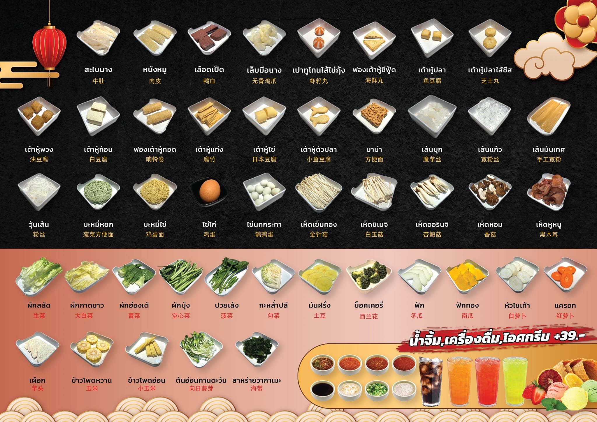 อร่อยติ่มซำ สุกี้สไตล์ฮ่องกง, Happy Suki, จ้าวเนื้อ บุฟเฟ่ต์ เนื้อย่างกระทะร้อน, โชคชัย 4 ปากซอย 33, กังนัม บุฟเฟ่ต์เกาหลี, Lucky BBQ, Nene Korean BBQ Buffet, ซูวอนซองบาร์บีคิว, ตั้งเตา หมูกระทะบุฟเฟ่ต์เลี่ยงเมืองนนท์, คุณเปิ้น หมูกระทะ