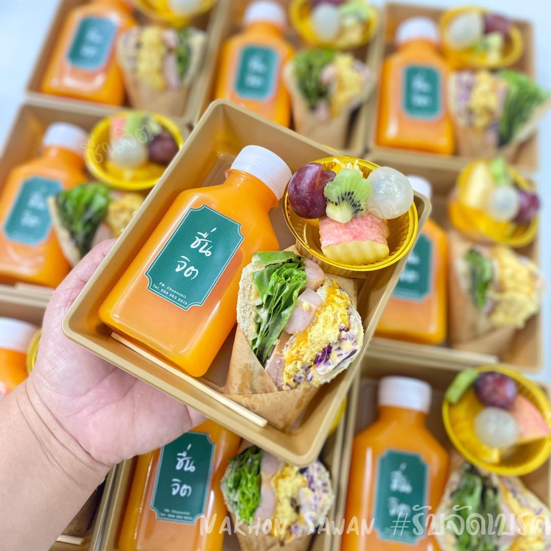 Muibakery, กินดี อยู่ดี by foreste cafe, The Waffle, Snack food.shop, Snackbox Monchanok, ไออุ่น, บ้านทองม้วน, Jaidee Homemade, ชื่นจิต chuenchit, Nara Snack Box - รับจัดเบรค, ว่าหรอย-waroi, KIN.D