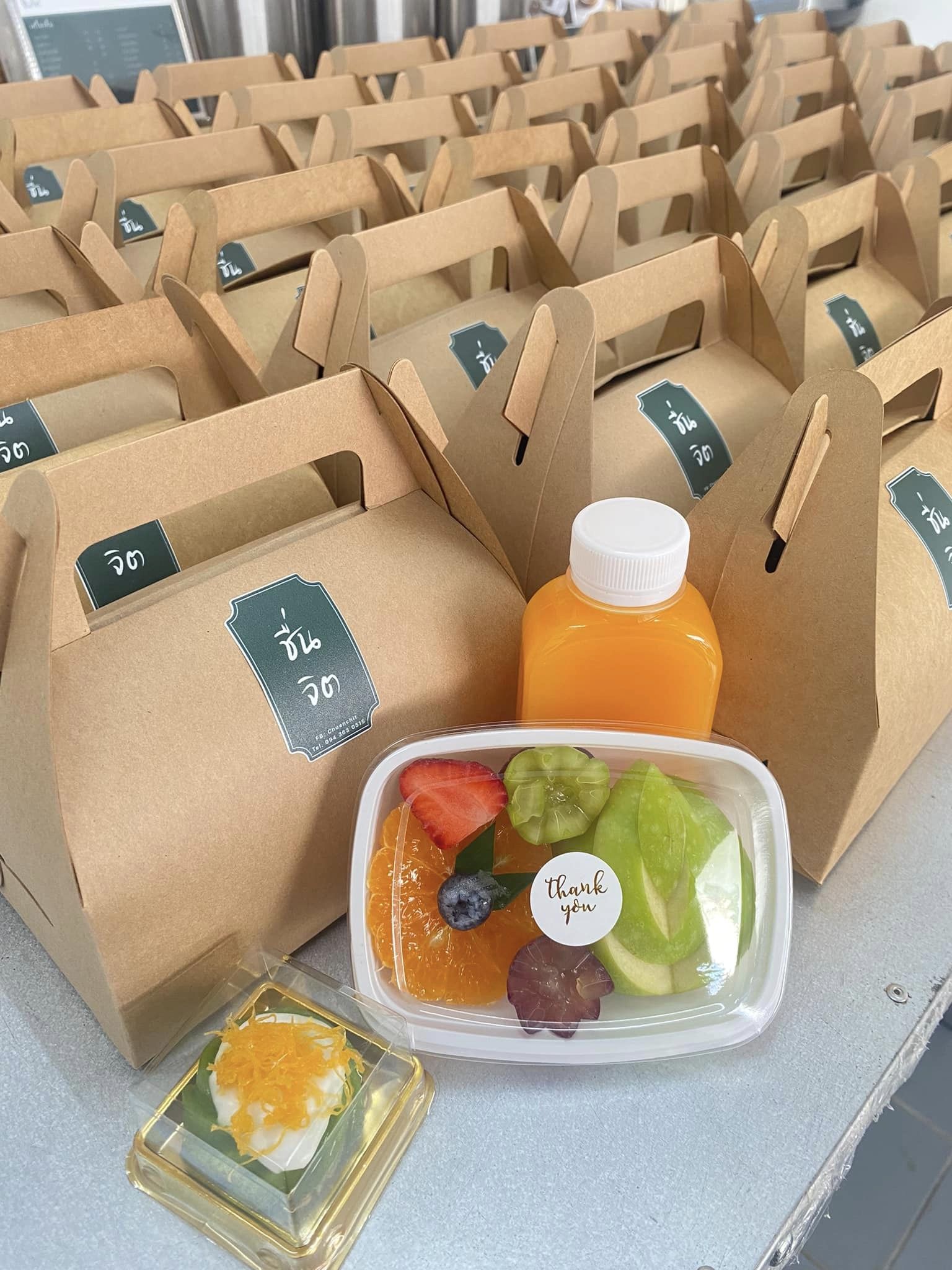 Muibakery, กินดี อยู่ดี by foreste cafe, The Waffle, Snack food.shop, Snackbox Monchanok, ไออุ่น, บ้านทองม้วน, Jaidee Homemade, ชื่นจิต chuenchit, Nara Snack Box - รับจัดเบรค, ว่าหรอย-waroi, KIN.D