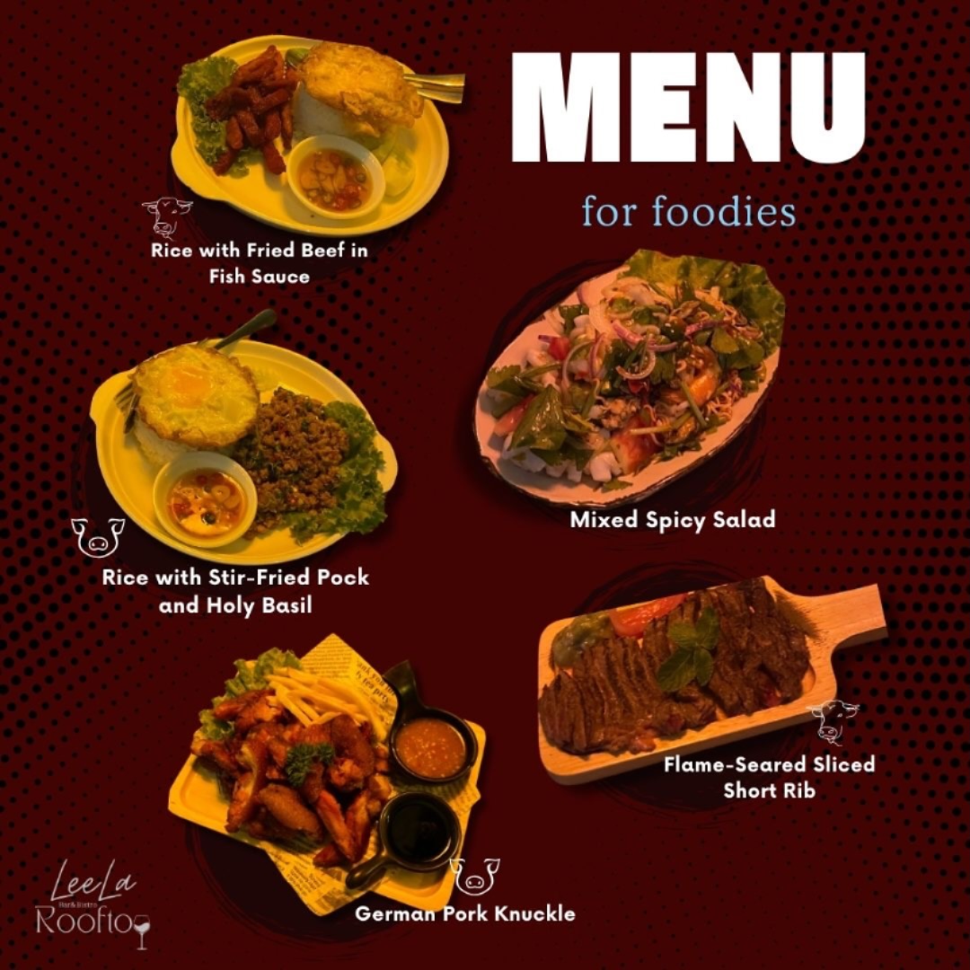 Level 50 by SEE FAH, Sanay Rooftop Bar, Cosmo Bar Bkk, Flashback Rooftop Bar, Dumbo BKK, Wallflowers Cafe, LeeLa Bar, 342 Bar, Peak-A-Boo Bar, SwingBar