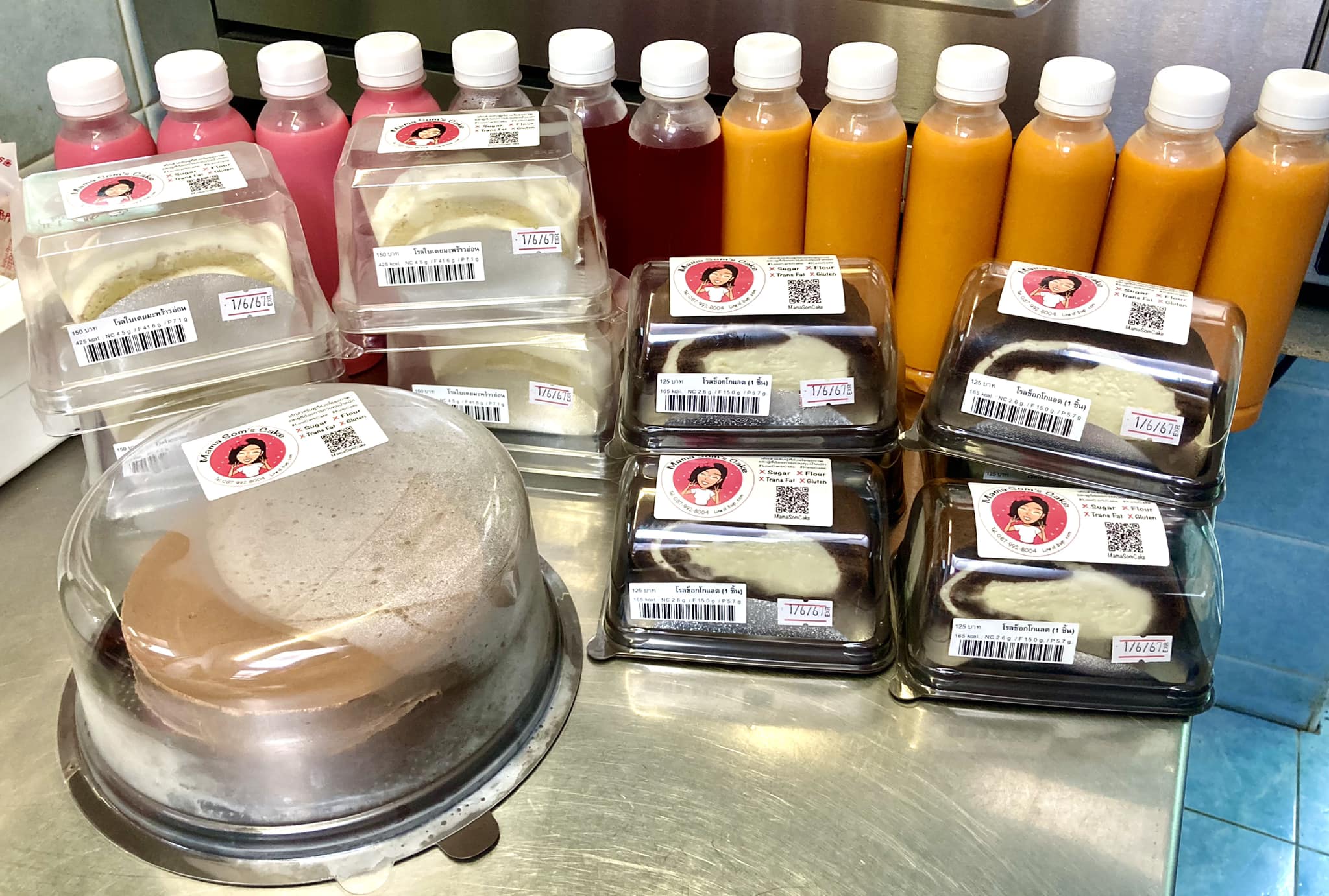 Skinnylicious, KetoConnect Cafe, Lowcarbbyfatchickencurrypuff , Yellow Spoon Pastry, Mama Som's Cake, I Cake Healthy, Vegan Bakery Bangkok, Scoma's