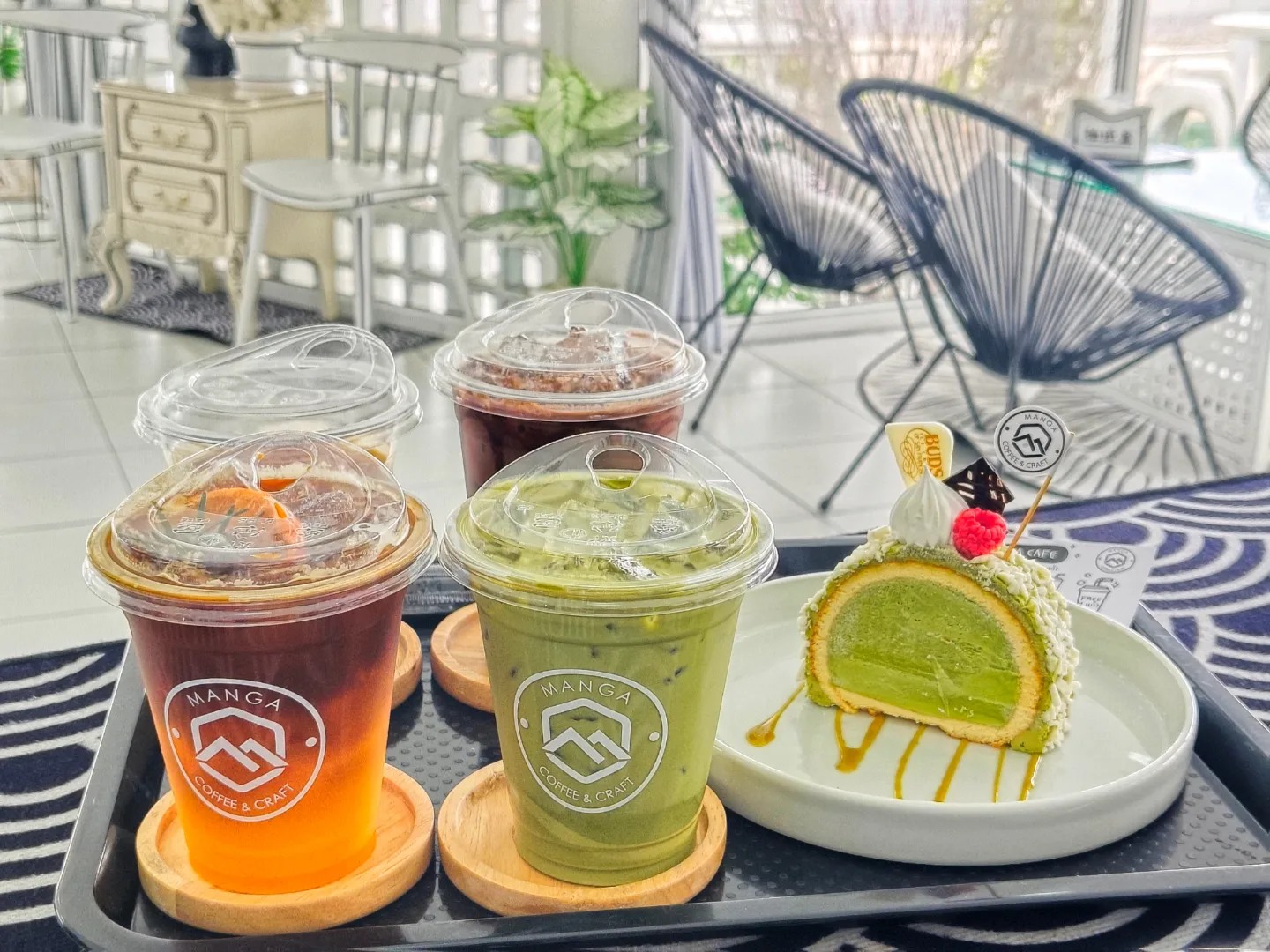 Pransuk, Khagee sriracha cafe, Manga Coffee &amp; Craft, Morning Glory Cafe, สาขาศรีราชา
