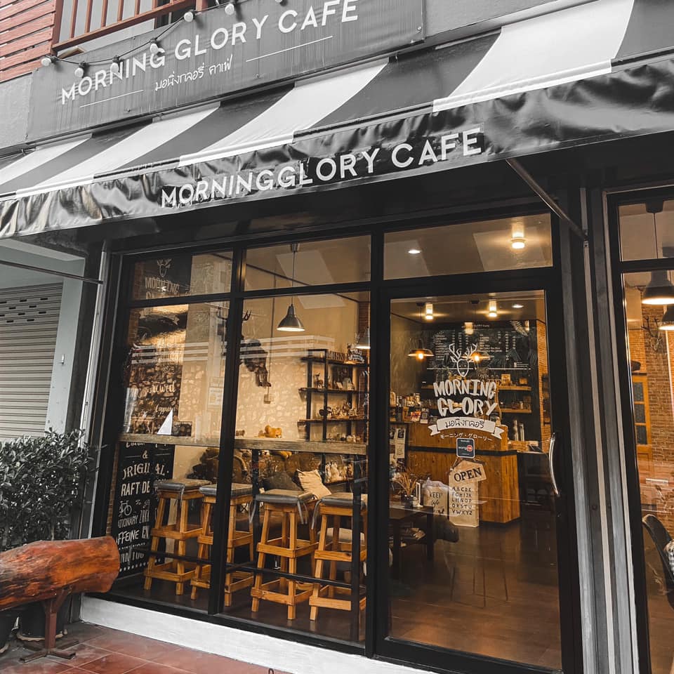 Pransuk, Khagee sriracha cafe, Manga Coffee &amp; Craft, Morning Glory Cafe, สาขาศรีราชา