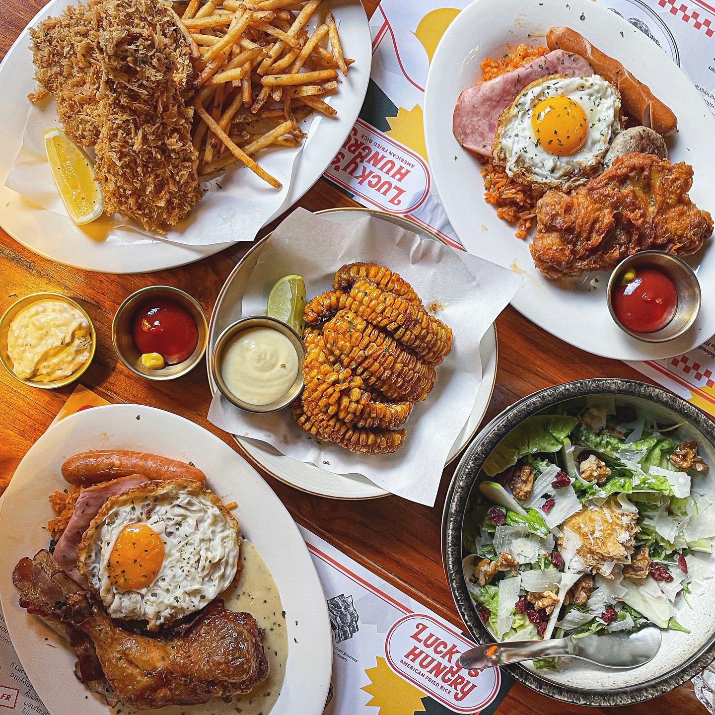 Seiniku-ten, Holic Mookata, Lucky’s Hungry AFR ข้าวผัดอเมริกัน, Fufu Shabu, สาขาอารีย์, Paknang.bkk, Shidon, ย่างเนย อารีย์, GuruGyuu, Suku Suku