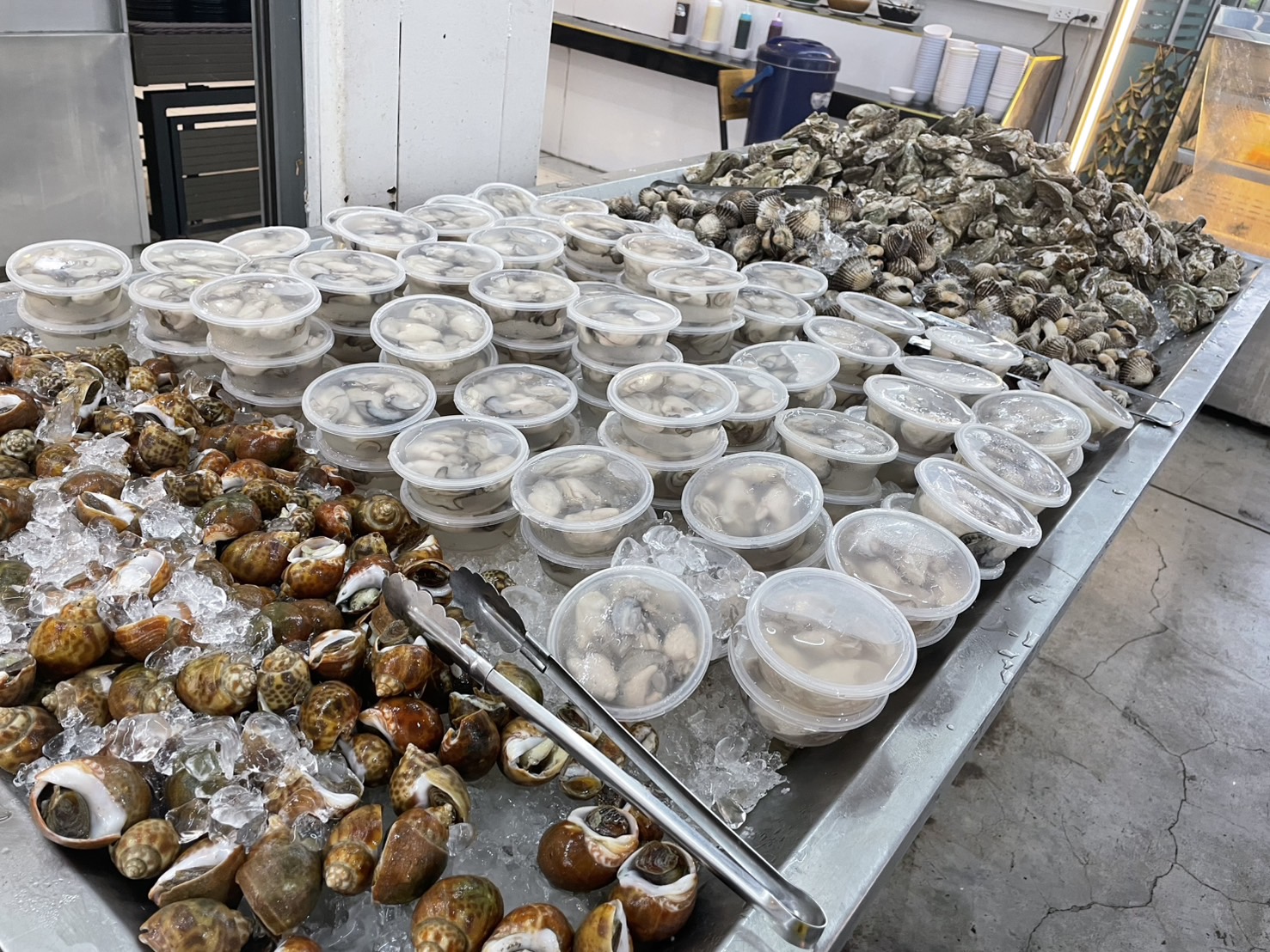 จอมเทียนทะเลเผา, Seafood Station Pattaya, อาตี๋ บุฟเฟ่ต์ ซีฟู้ด, สุดเขต ทะเลเผา, อูมามิ ชิลๆ บุฟเฟ่ต์