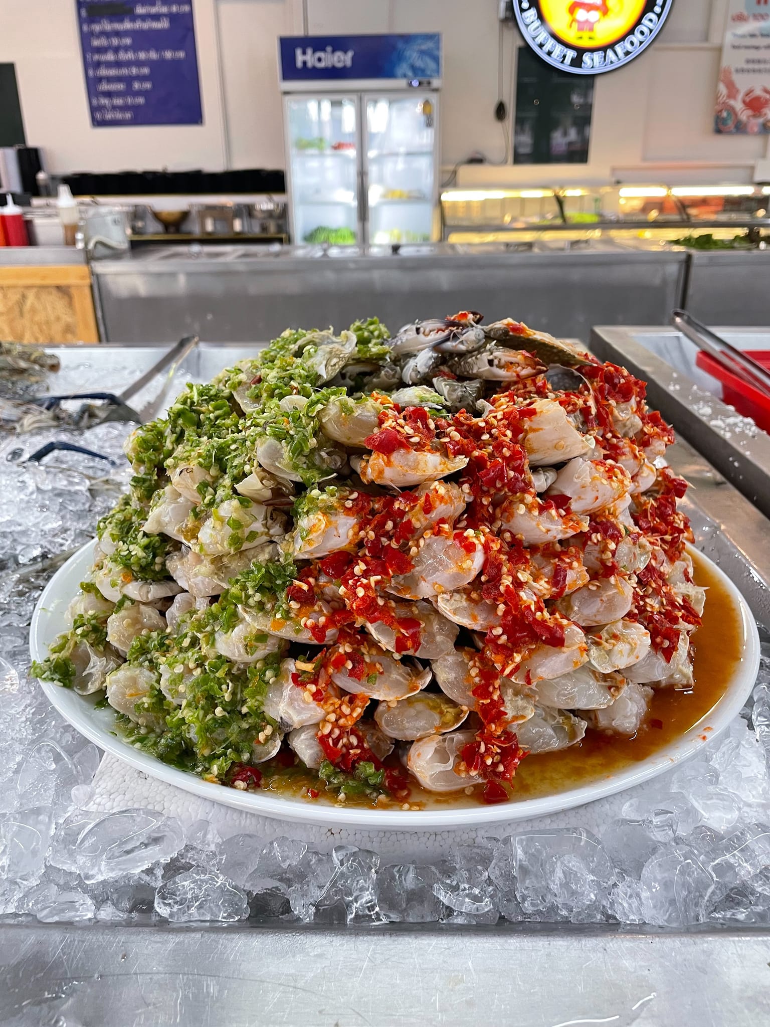 จอมเทียนทะเลเผา, Seafood Station Pattaya, อาตี๋ บุฟเฟ่ต์ ซีฟู้ด, สุดเขต ทะเลเผา, อูมามิ ชิลๆ บุฟเฟ่ต์
