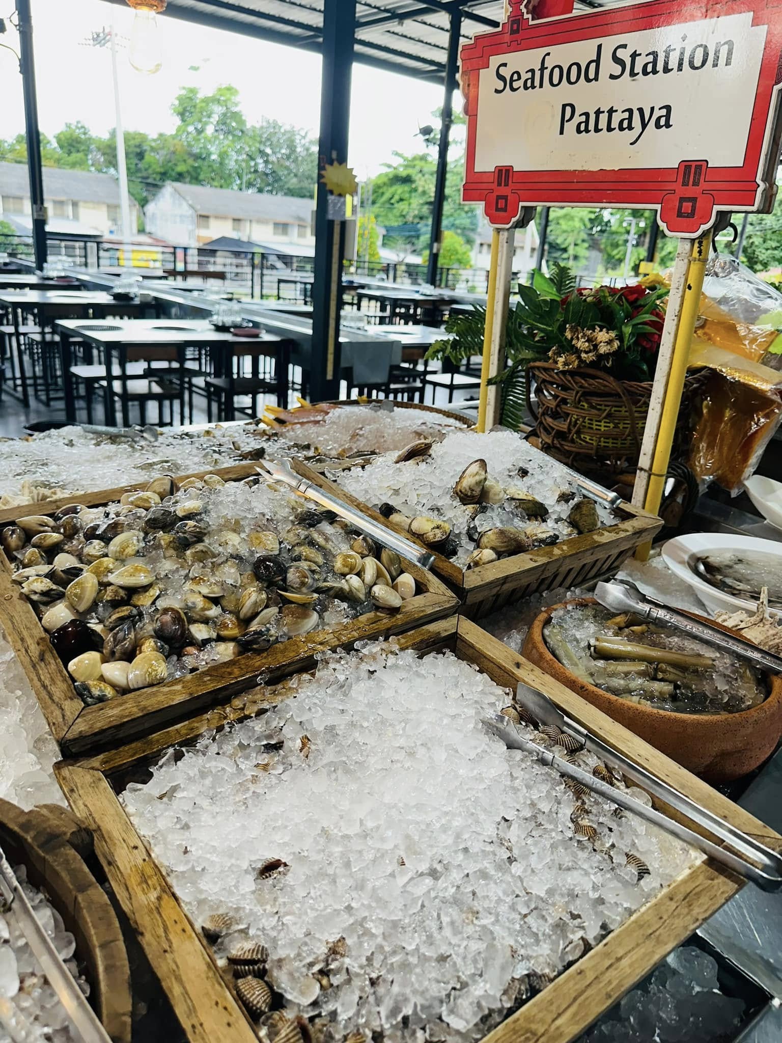 จอมเทียนทะเลเผา, Seafood Station Pattaya, อาตี๋ บุฟเฟ่ต์ ซีฟู้ด, สุดเขต ทะเลเผา, อูมามิ ชิลๆ บุฟเฟ่ต์