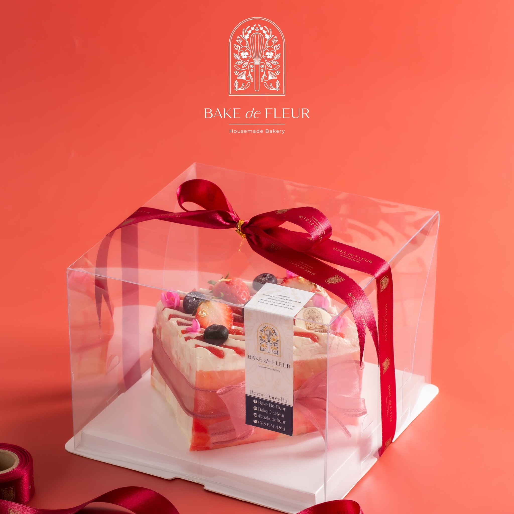 HOLIDAY PASTRY, The Rolling Pinn, Bake De Fleur, Sweet Me Bakery, PAUL Thailand, Radi, TWG Tea Salon, Cafe de Tu