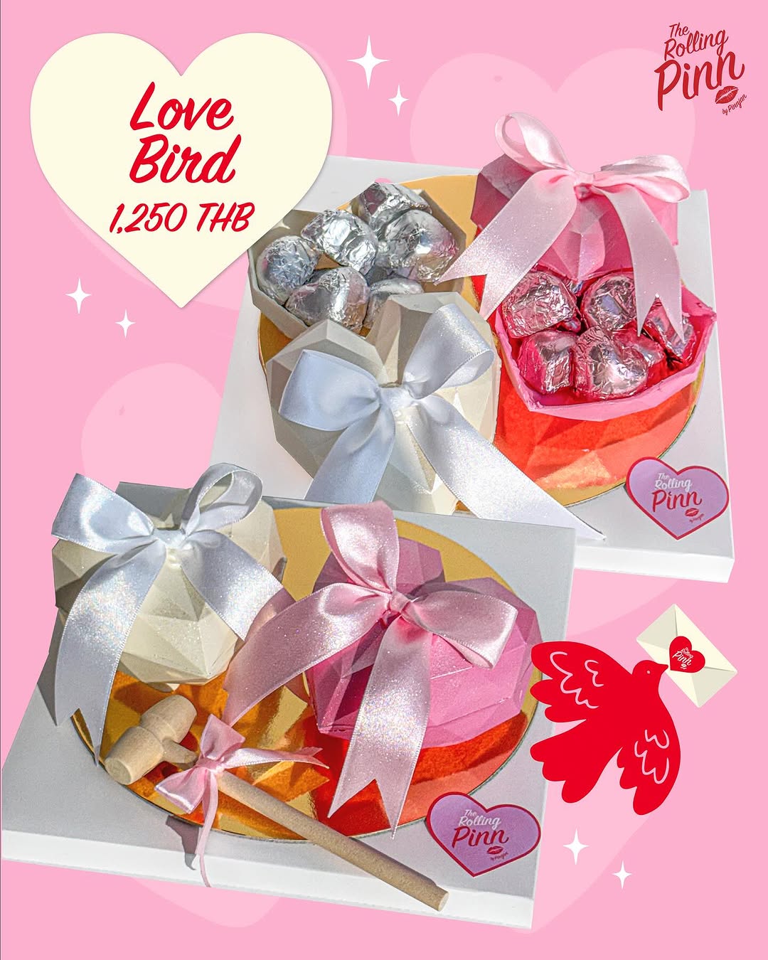 HOLIDAY PASTRY, The Rolling Pinn, Bake De Fleur, Sweet Me Bakery, PAUL Thailand, Radi, TWG Tea Salon, Cafe de Tu