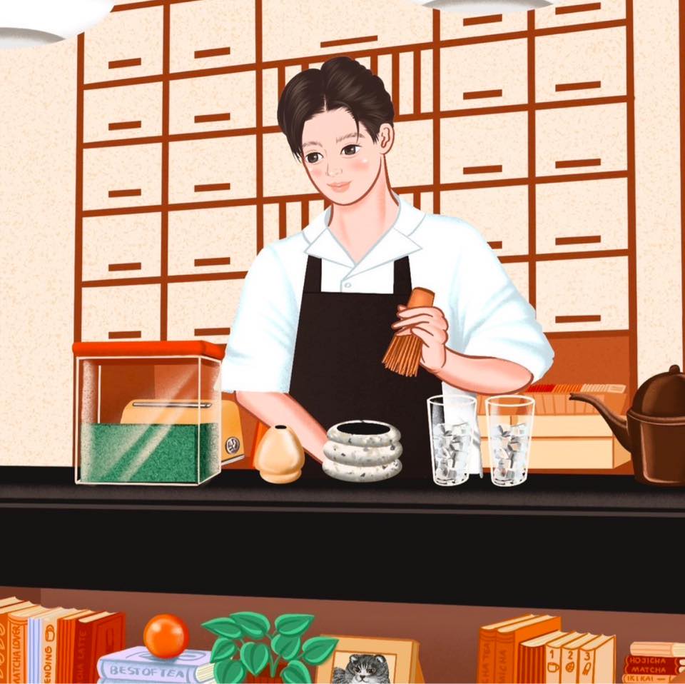 TSUJIRI Thailand, ICONSIAM, Matcha & more, Tealily Cafe, Seven Suns, Peace Oriental Teahouse, Rin Matcha, Kyo roll en